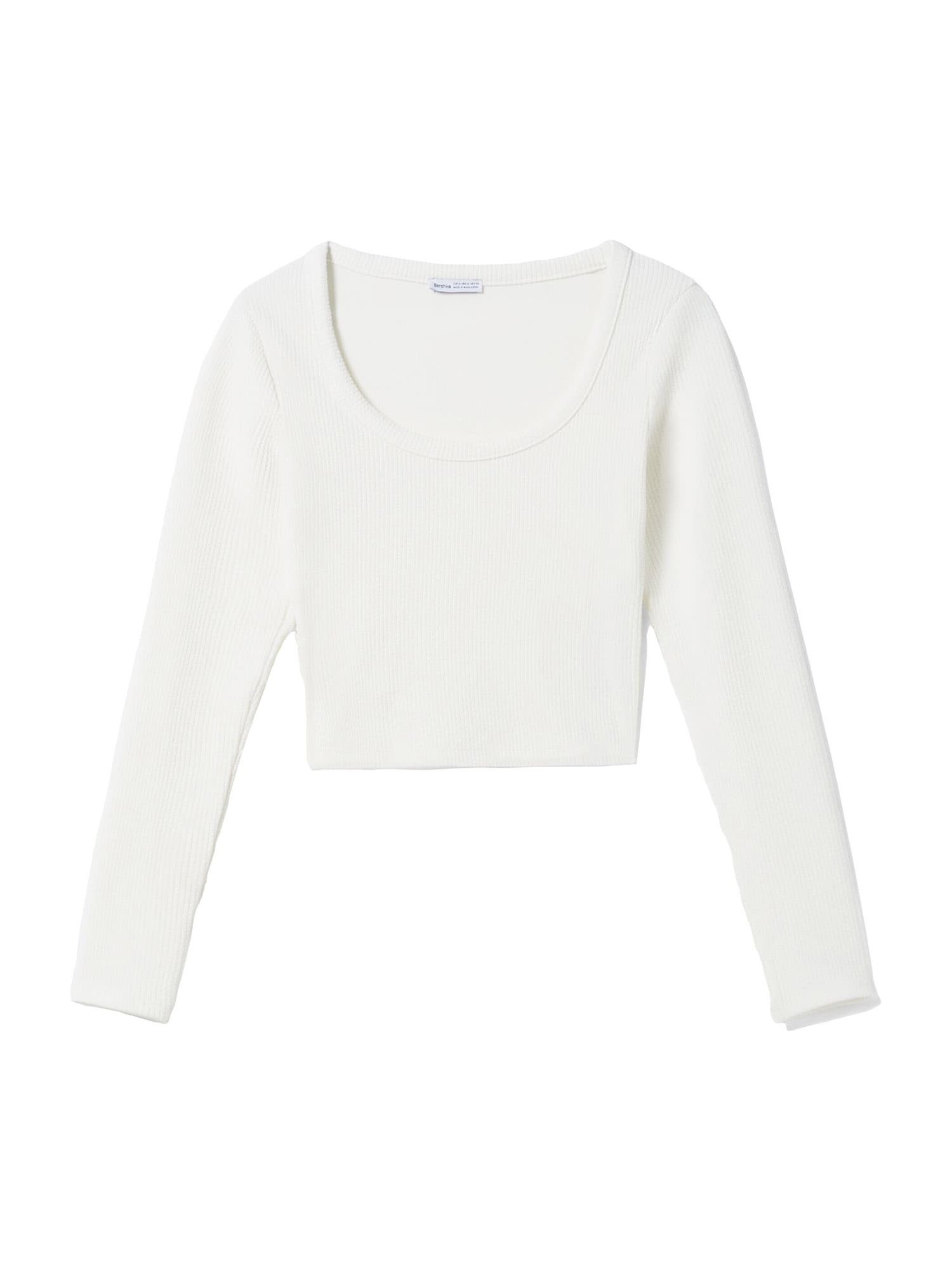 Bershka Majica  bela