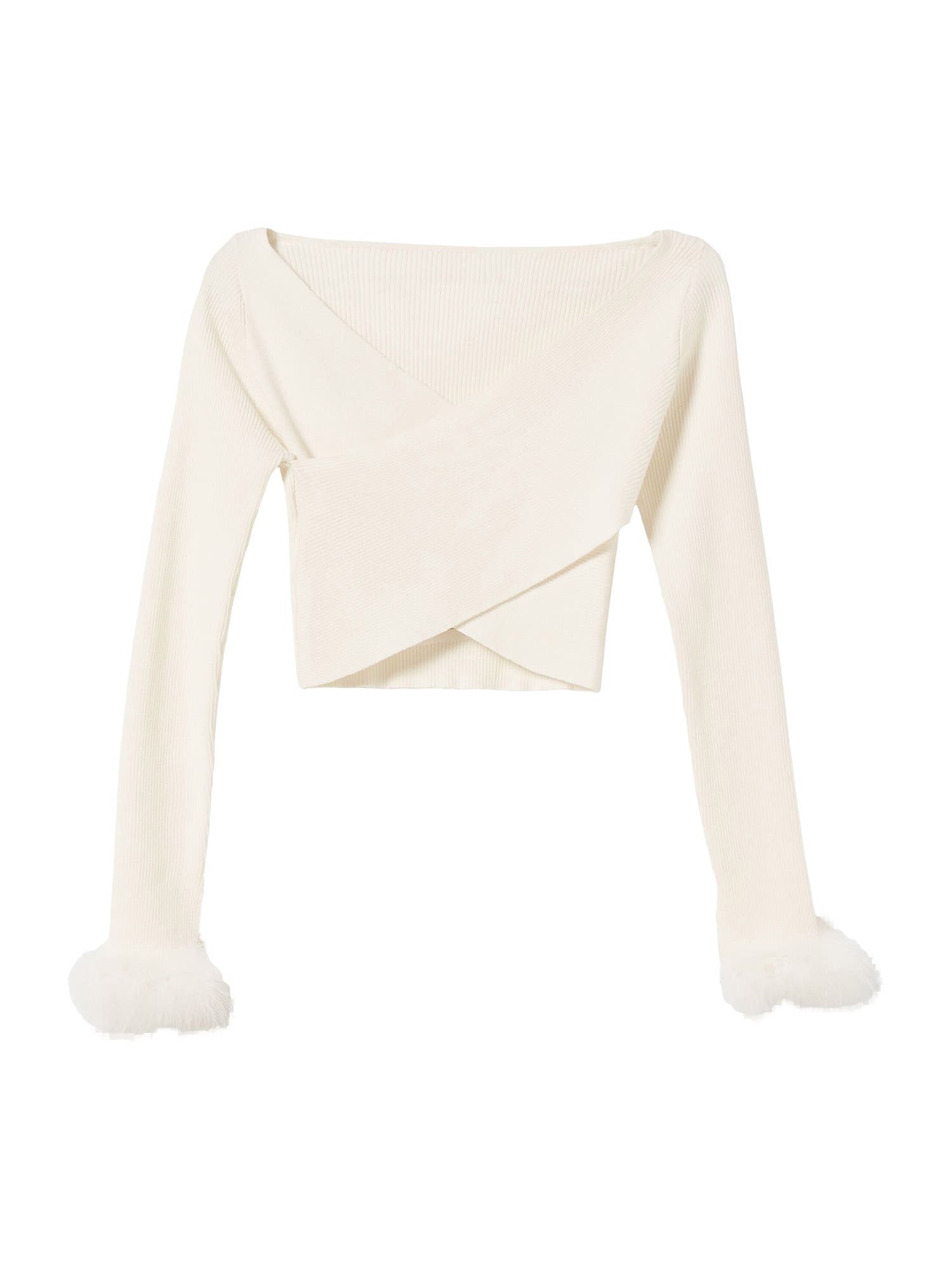 Bershka Majica  bela