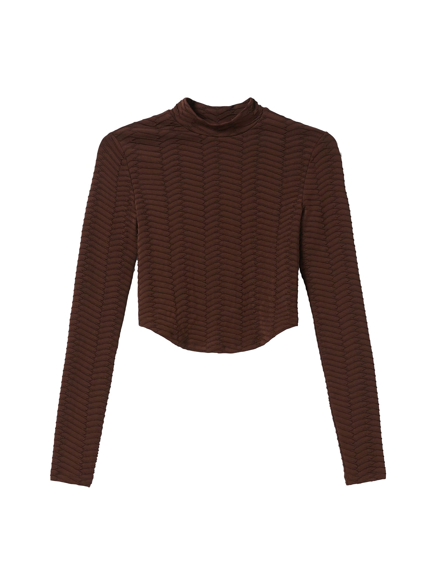 Bershka Majica  rjava