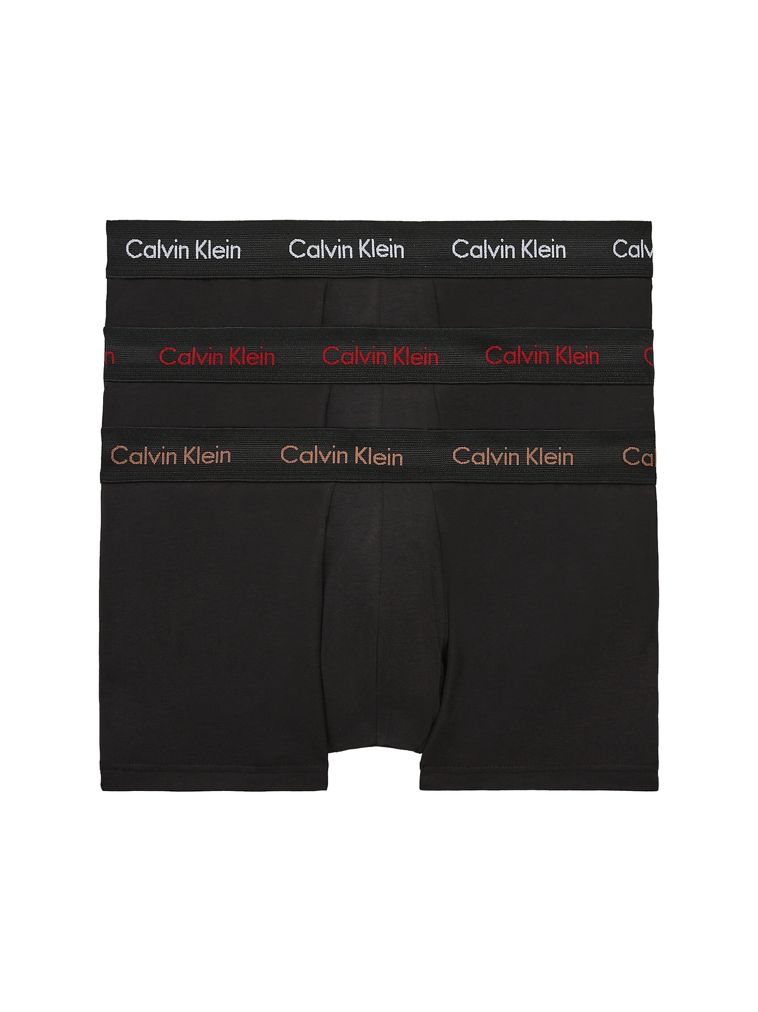 Calvin Klein Boksarice  marelica / rdeča / črna / bela