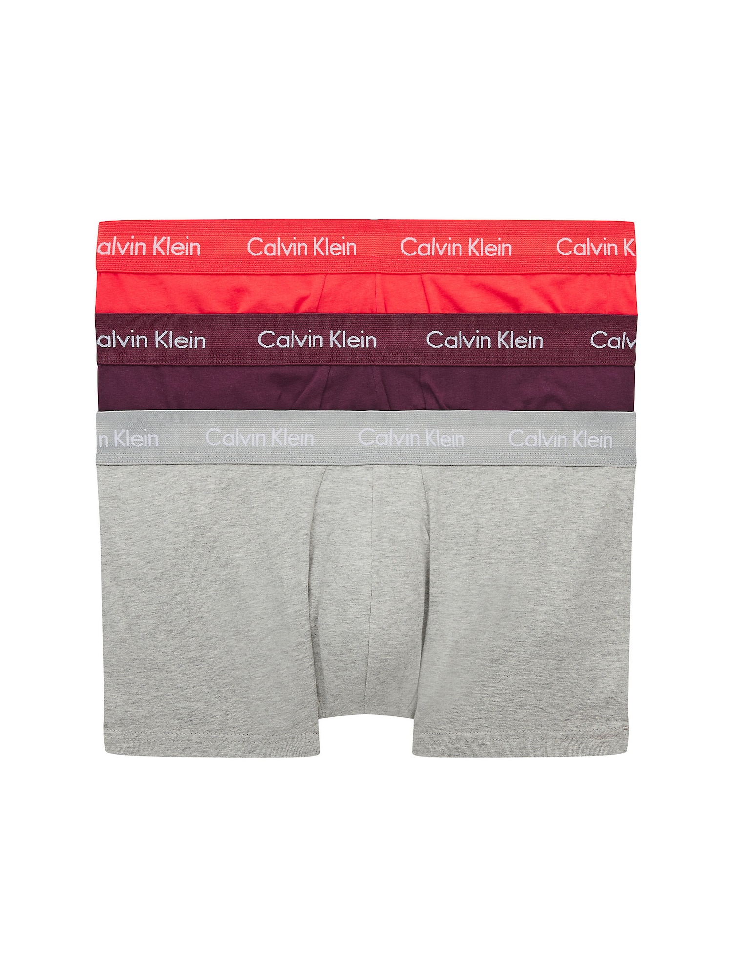 Calvin Klein Boksarice  pegasto siva / jagoda / svetlo rdeča / bela