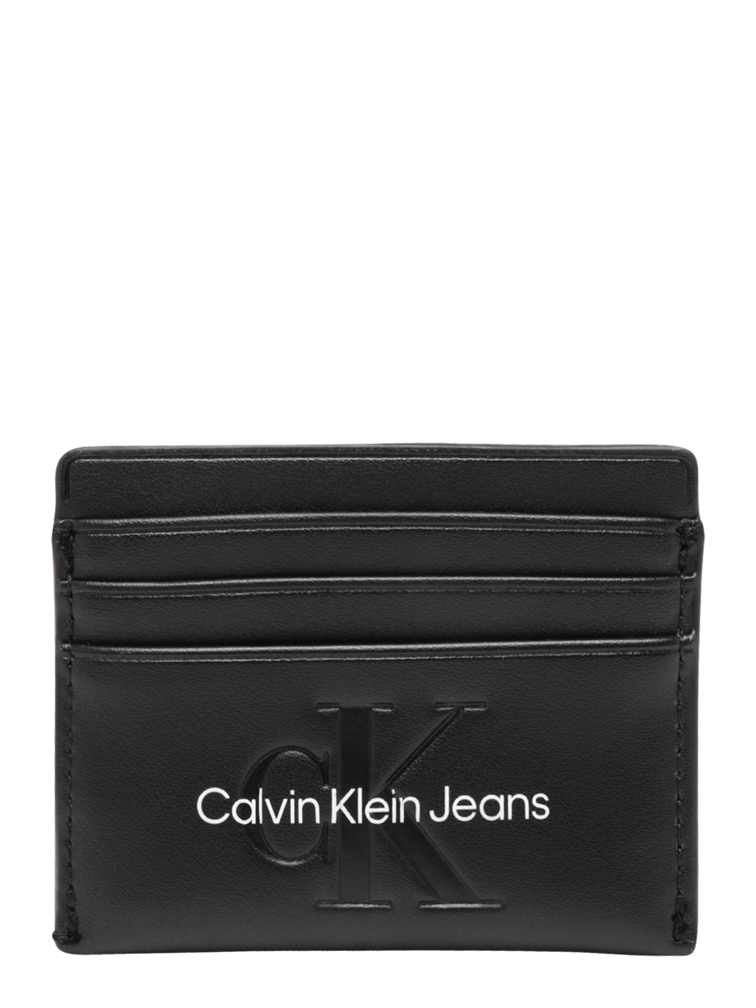 Calvin Klein Jeans Etui  črna / bela
