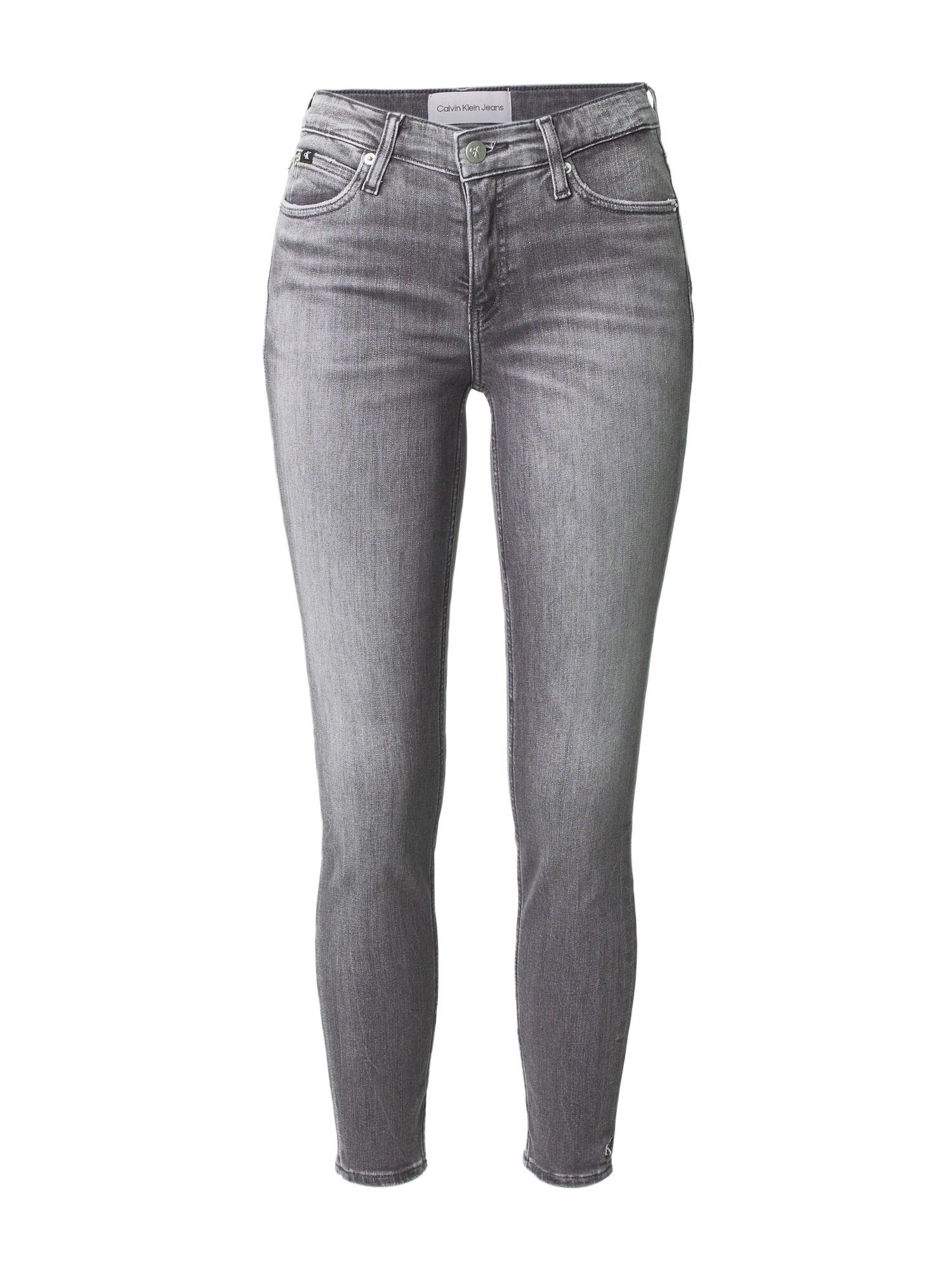 Calvin Klein Jeans Kavbojke  siv denim