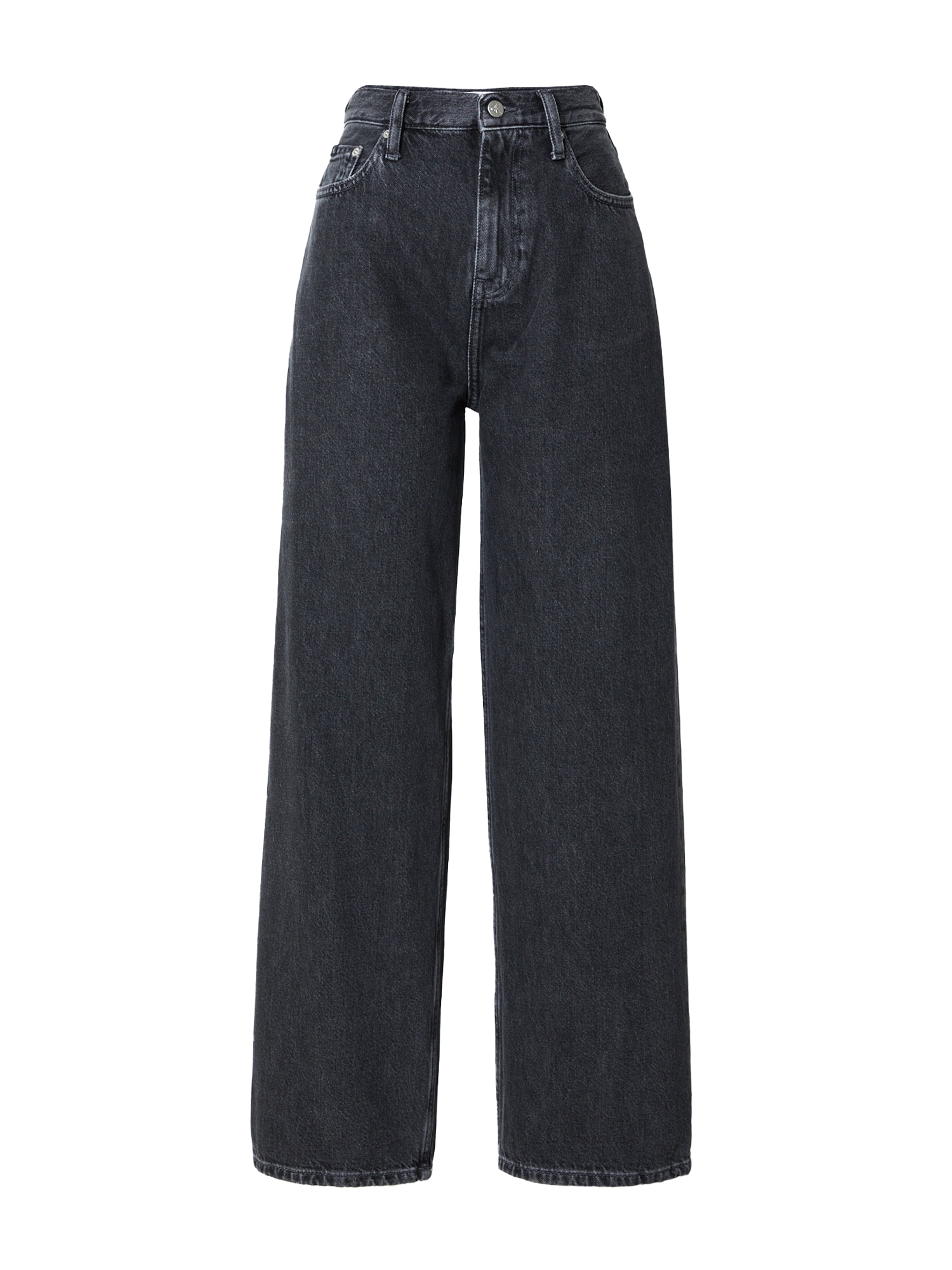 Calvin Klein Jeans Kavbojke  temno siva