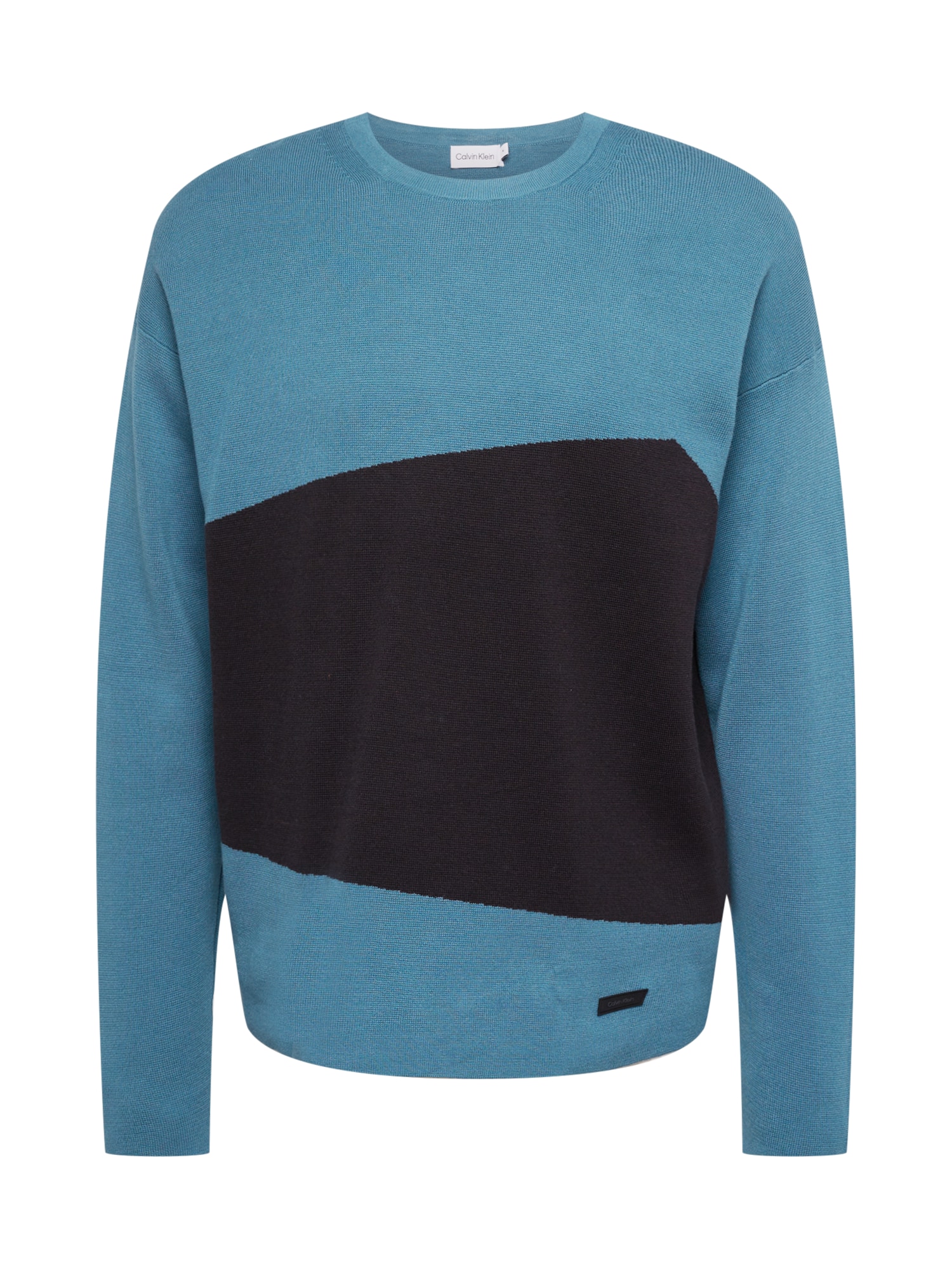 Calvin Klein Pulover  modra / črna