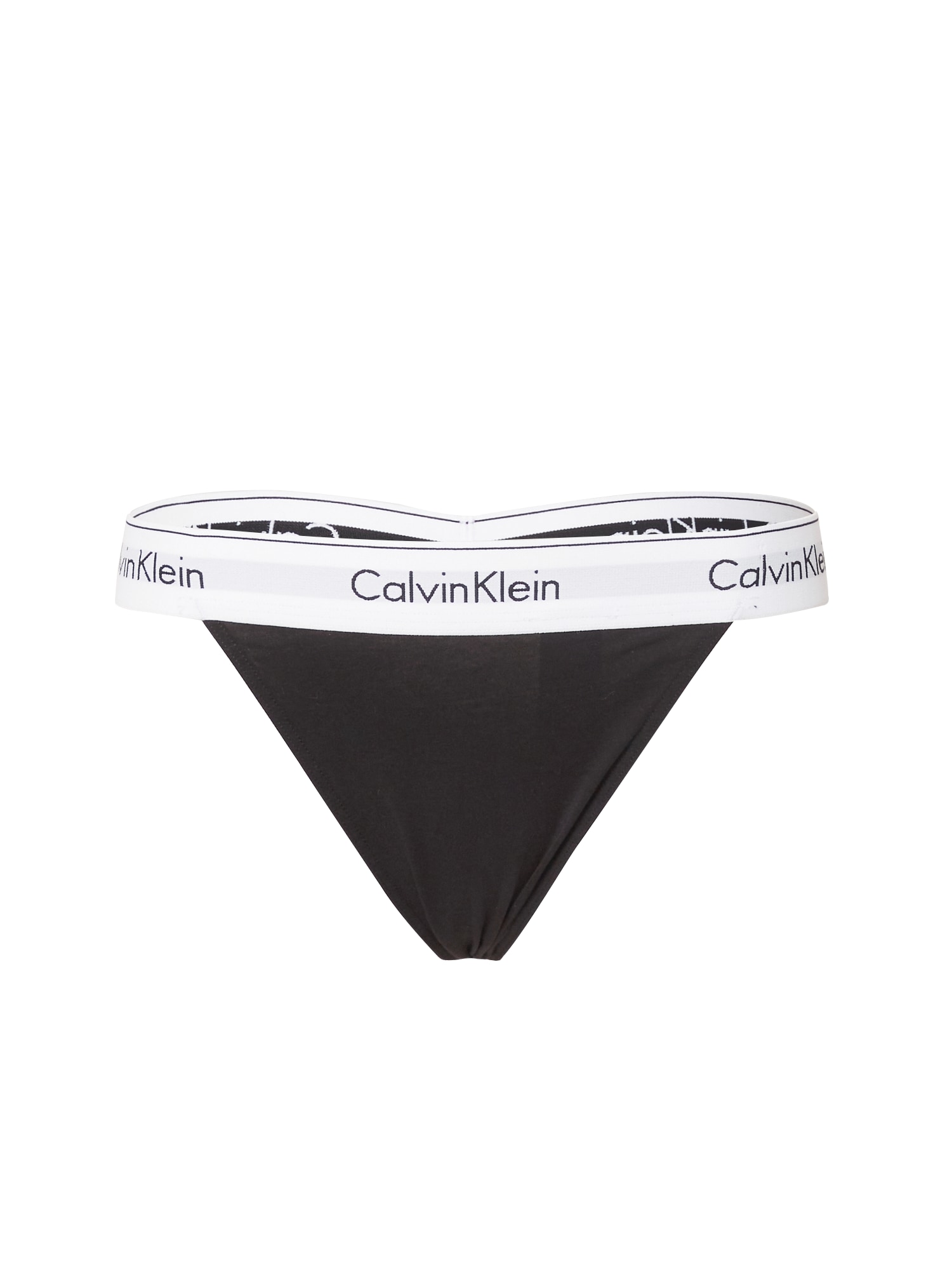 Calvin Klein Tangice  črna / bela