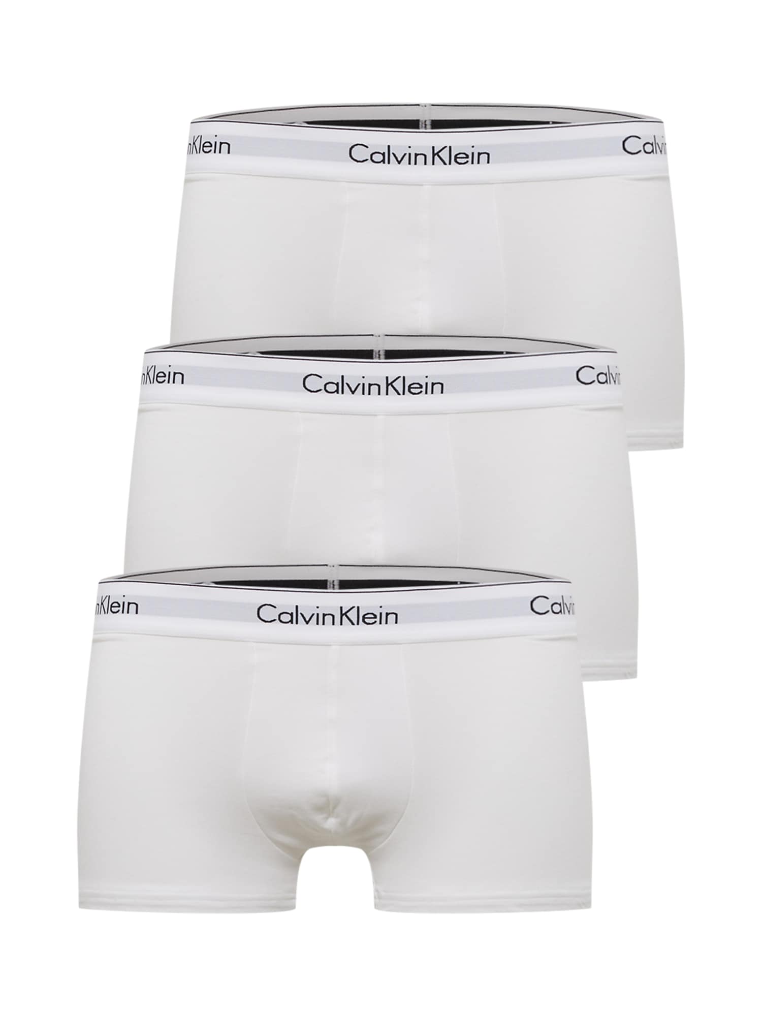 Calvin Klein Underwear Boksarice  svetlo siva / črna / bela