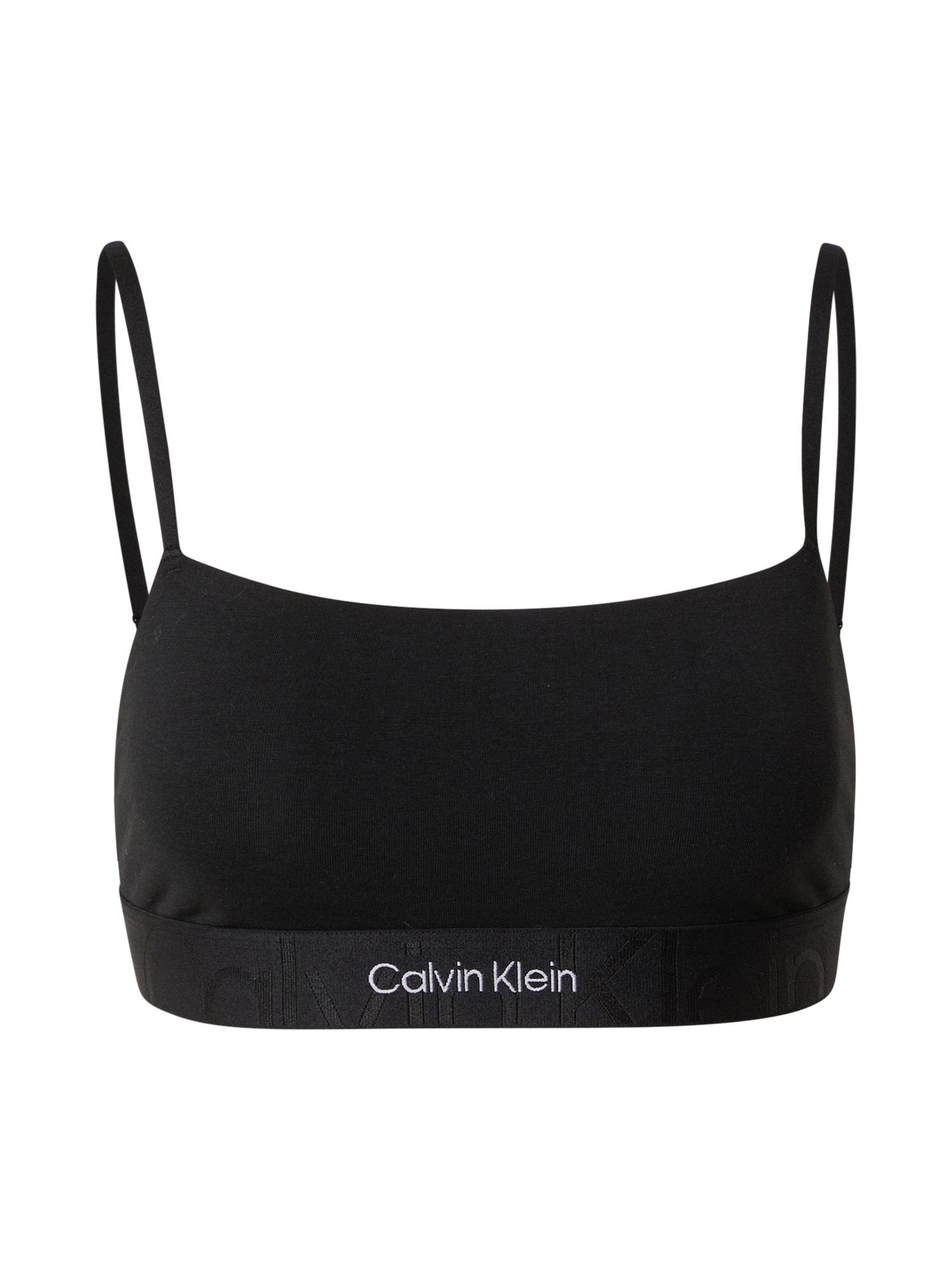 Calvin Klein Underwear Nedrček  črna / bela