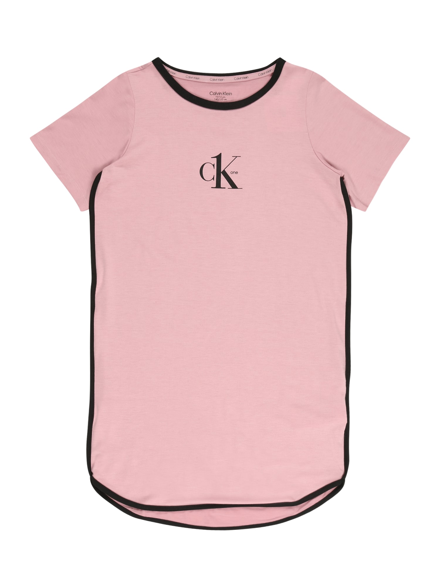 Calvin Klein Underwear Spalna srajca  roza / črna