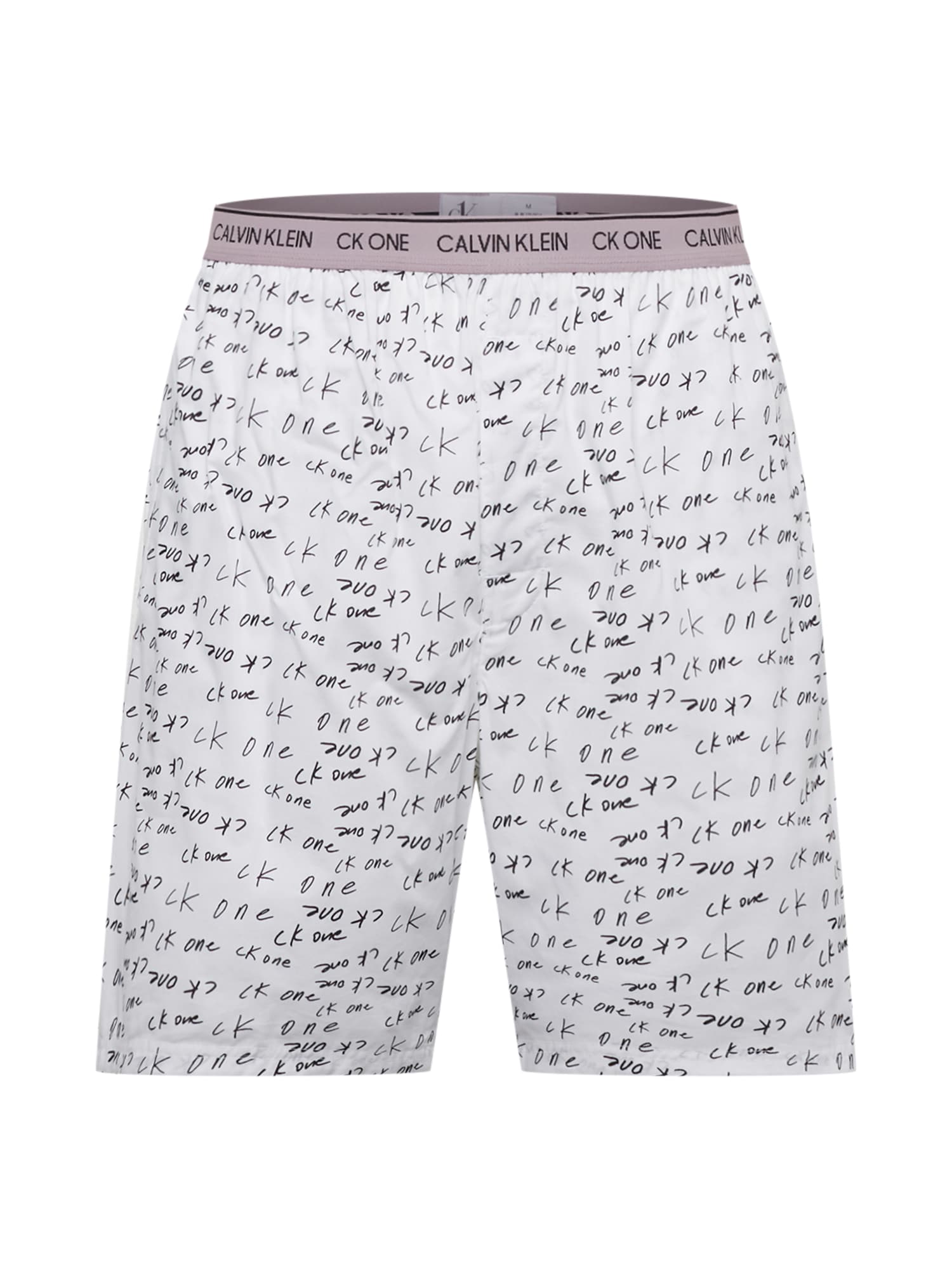 Calvin Klein Underwear Spodnji del pižame  lila / črna / bela
