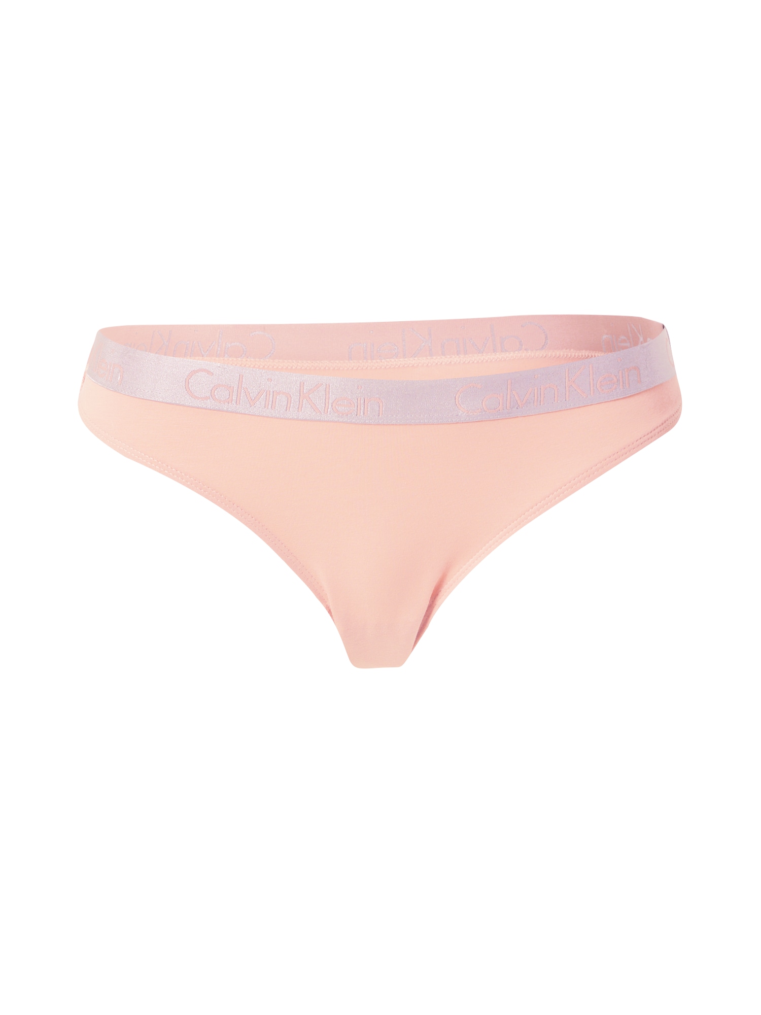 Calvin Klein Underwear Tangice 'RADIANT'  nude / srebrno-siva