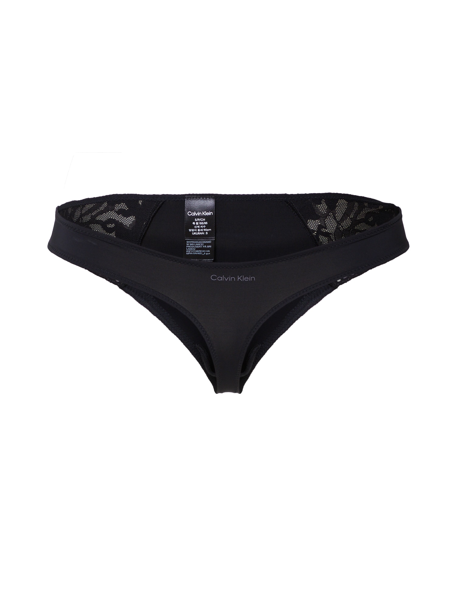 Calvin Klein Underwear Tangice  črna