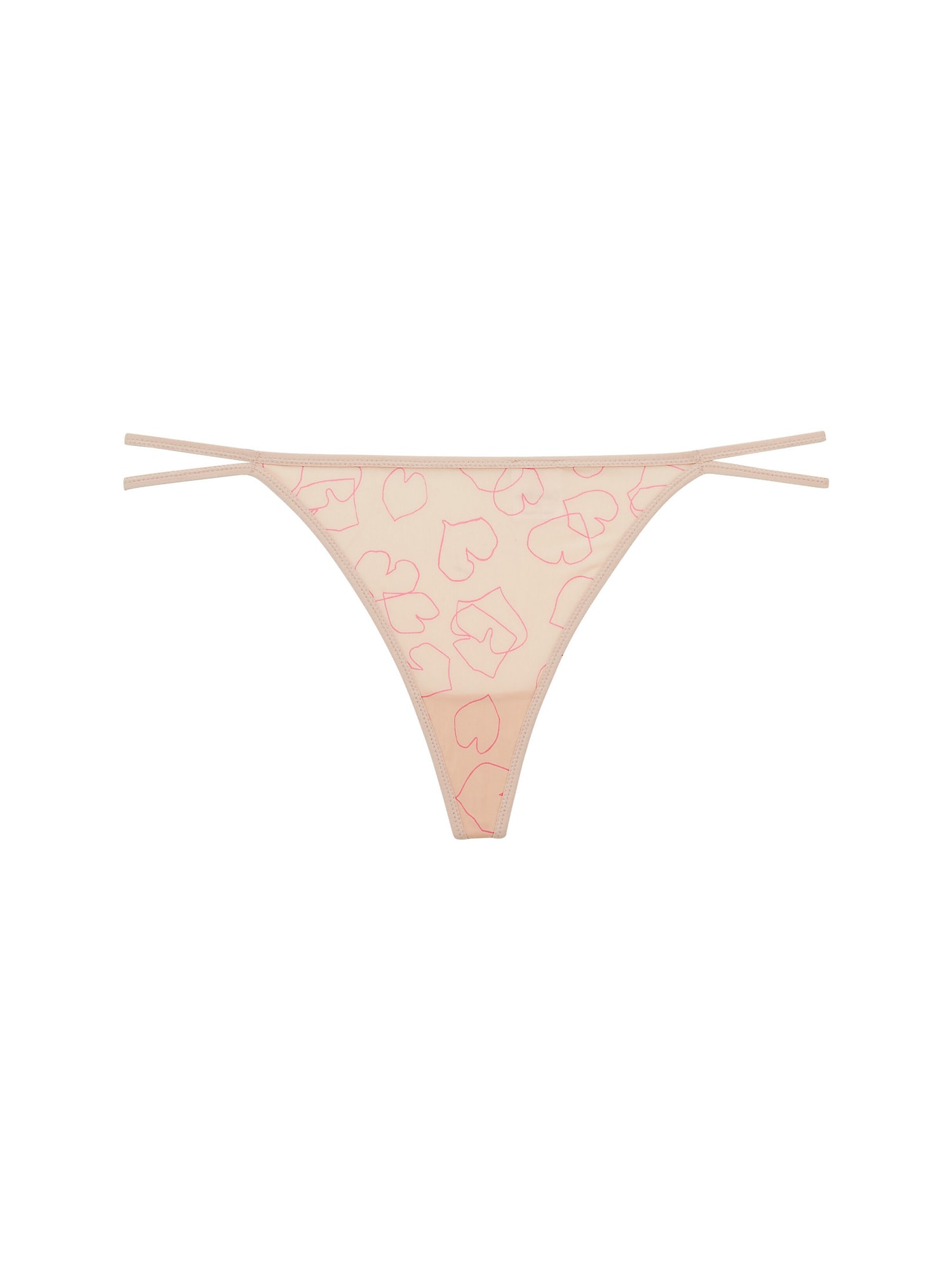 Calvin Klein Underwear Tangice  nude / roza