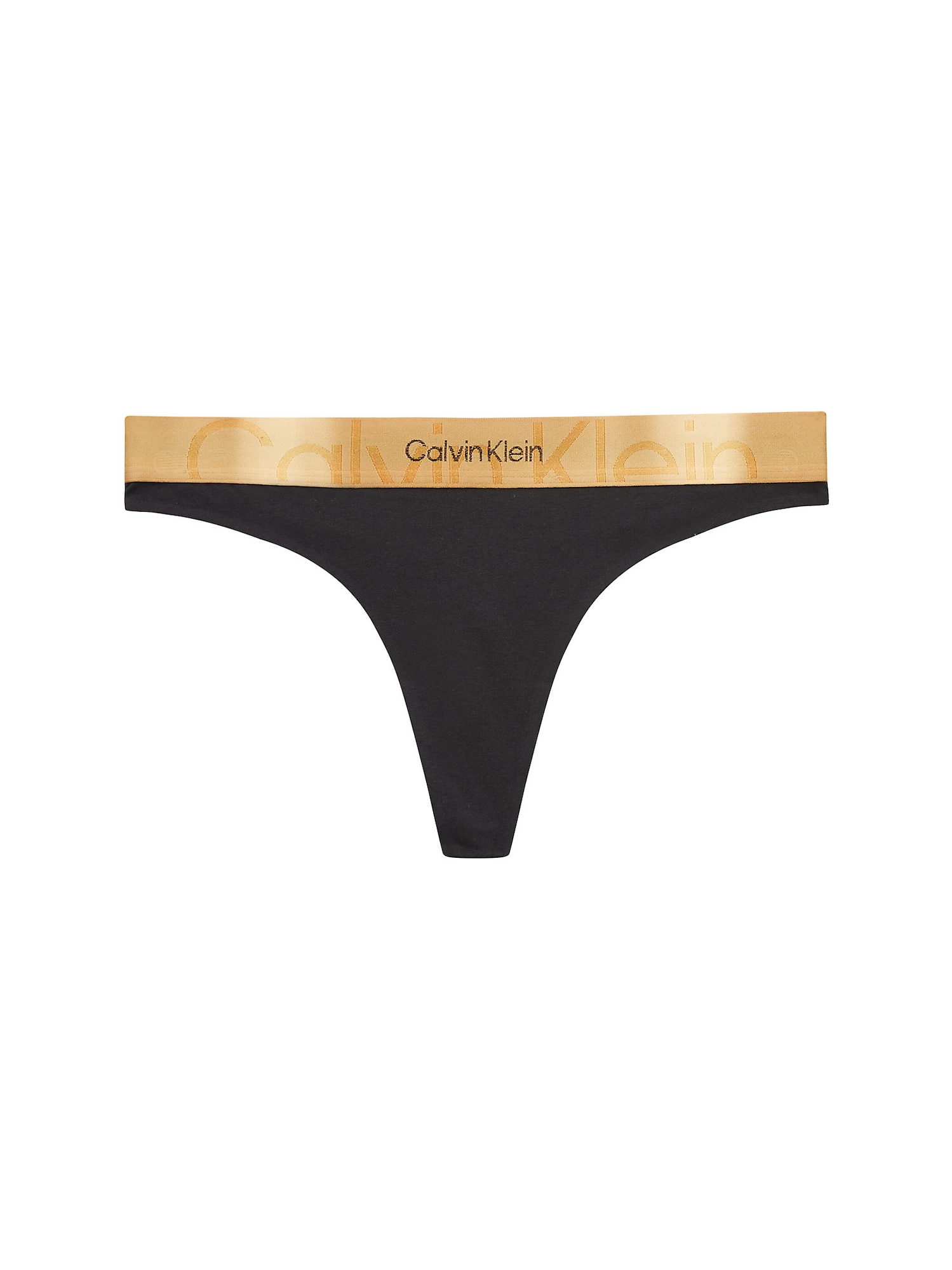 Calvin Klein Underwear Tangice  zlata / črna
