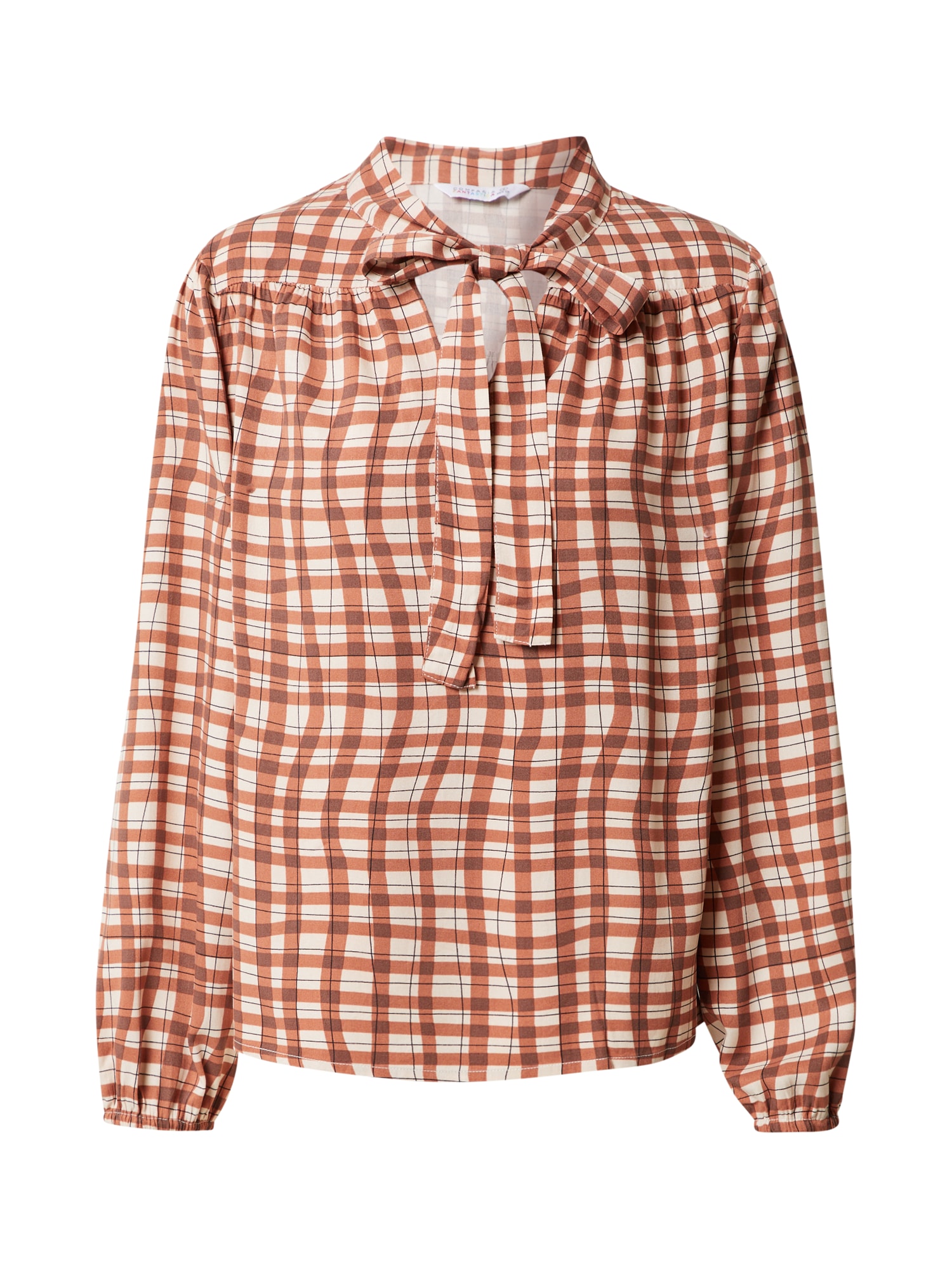 Compania Fantastica Bluza  svetlo bež / kostanj rjava / temno rjava / črna
