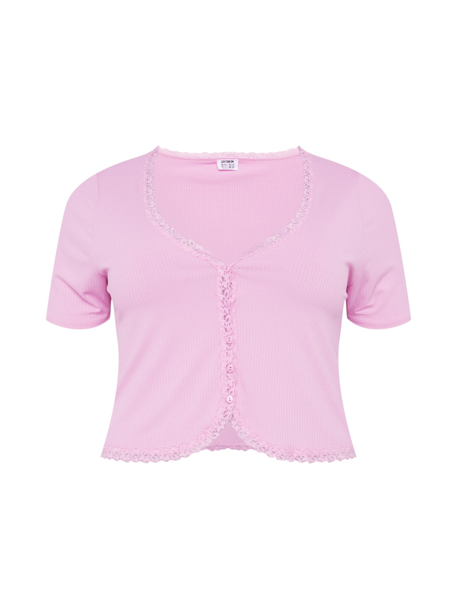 Cotton On Curve Bluza 'COURTNEY'  roza