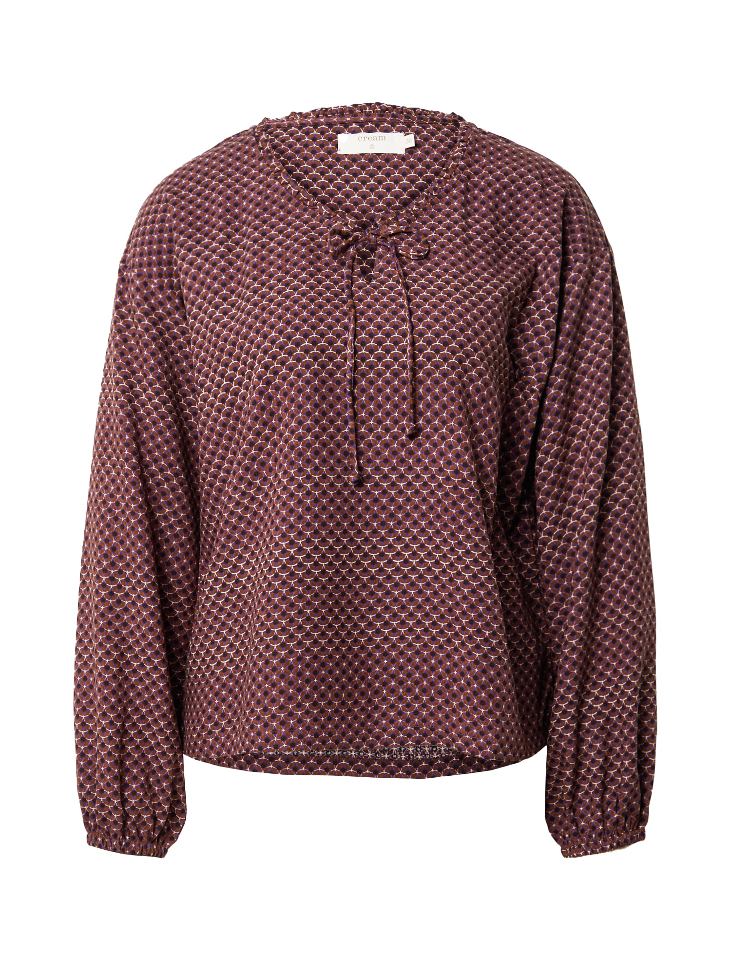 Cream Bluza 'Vimma'  modra / rdeče vijolična / bela