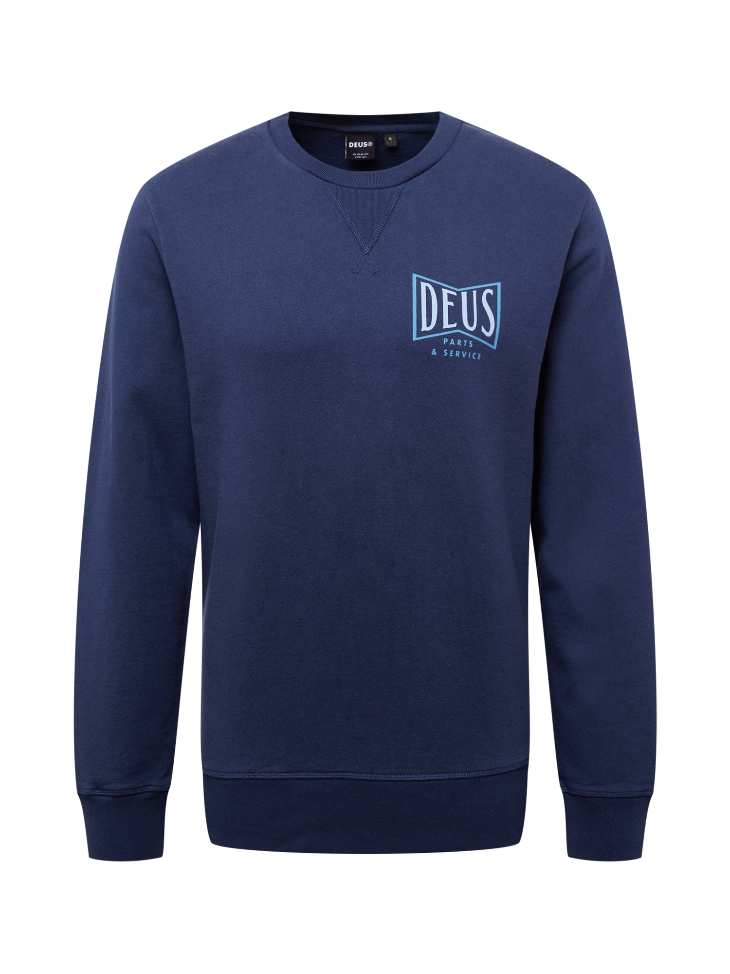 DEUS EX MACHINA Majica 'Avenue'  mornarska / svetlo modra / bela