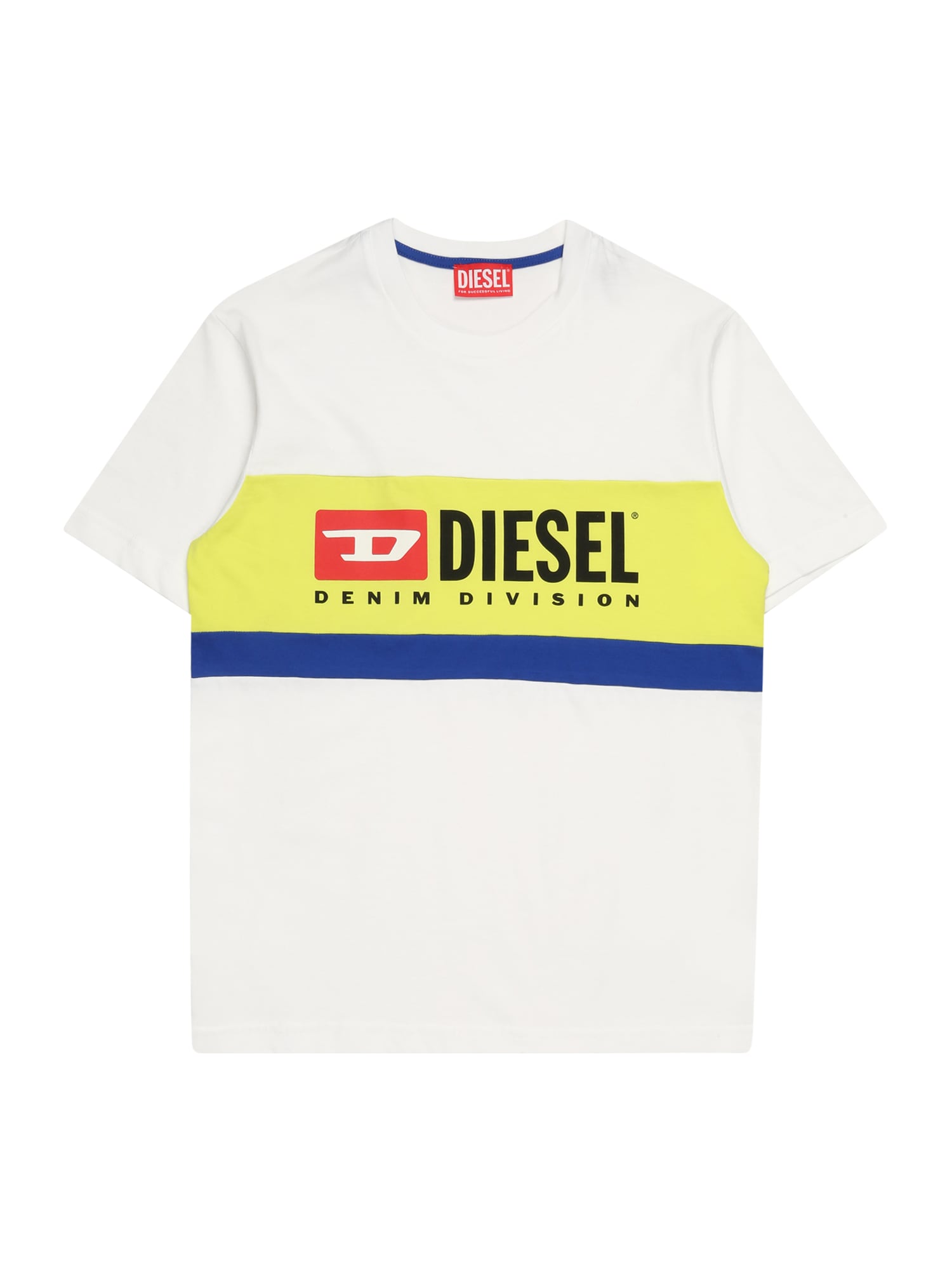 DIESEL Majica  mešane barve / bela