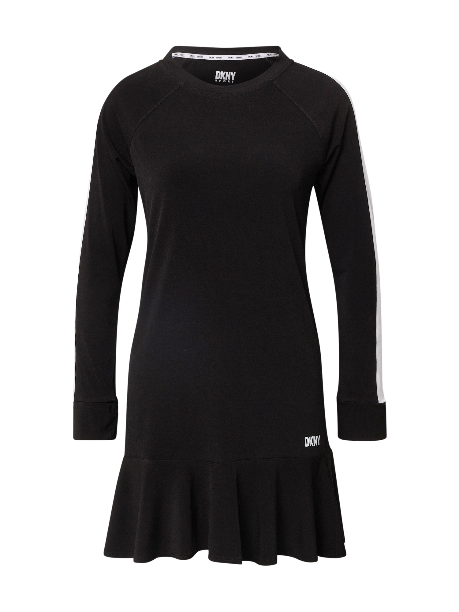 DKNY Performance Športna obleka  črna / bela