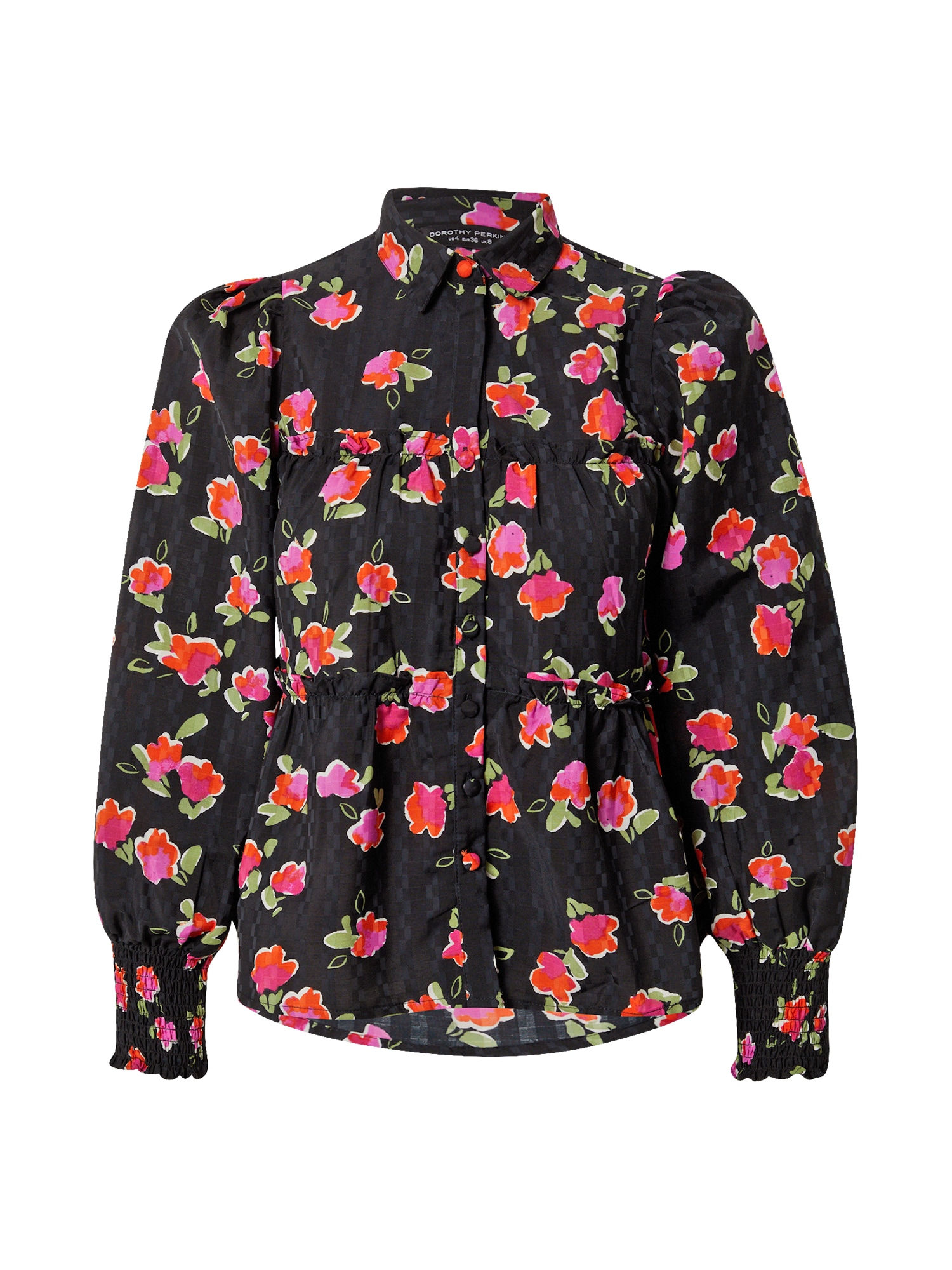 Dorothy Perkins Bluza  travnato zelena / pitaja / rdeča / črna