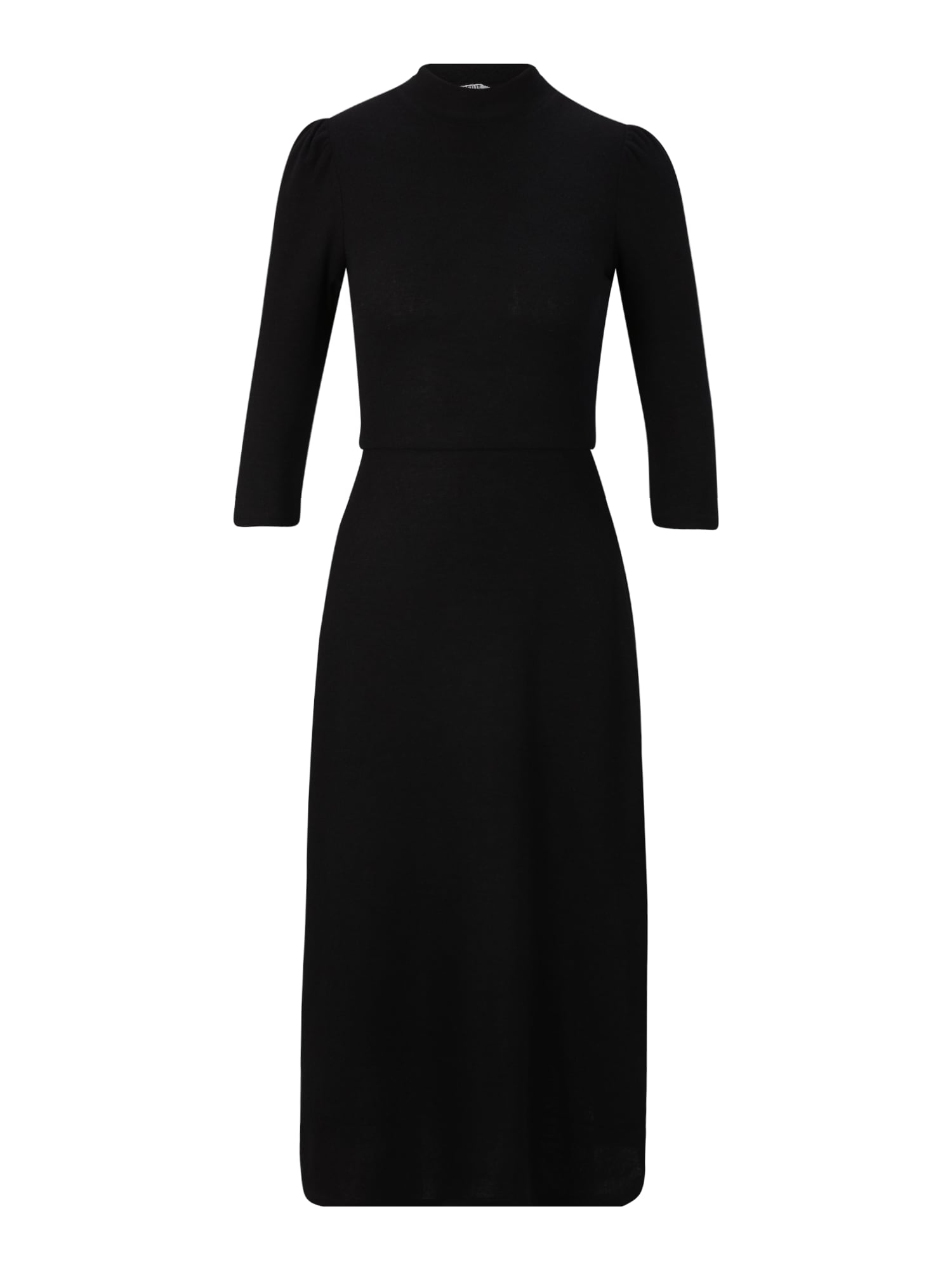 Dorothy Perkins Petite Pletena obleka  črna