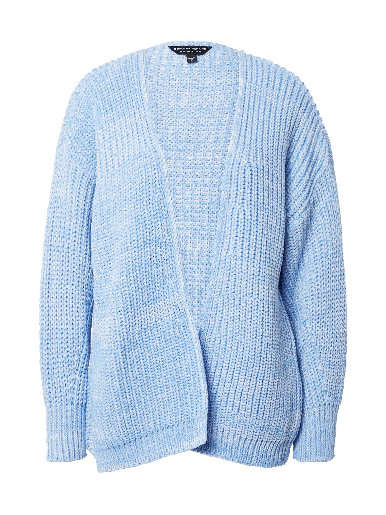 Dorothy Perkins Pletena jopa  svetlo modra