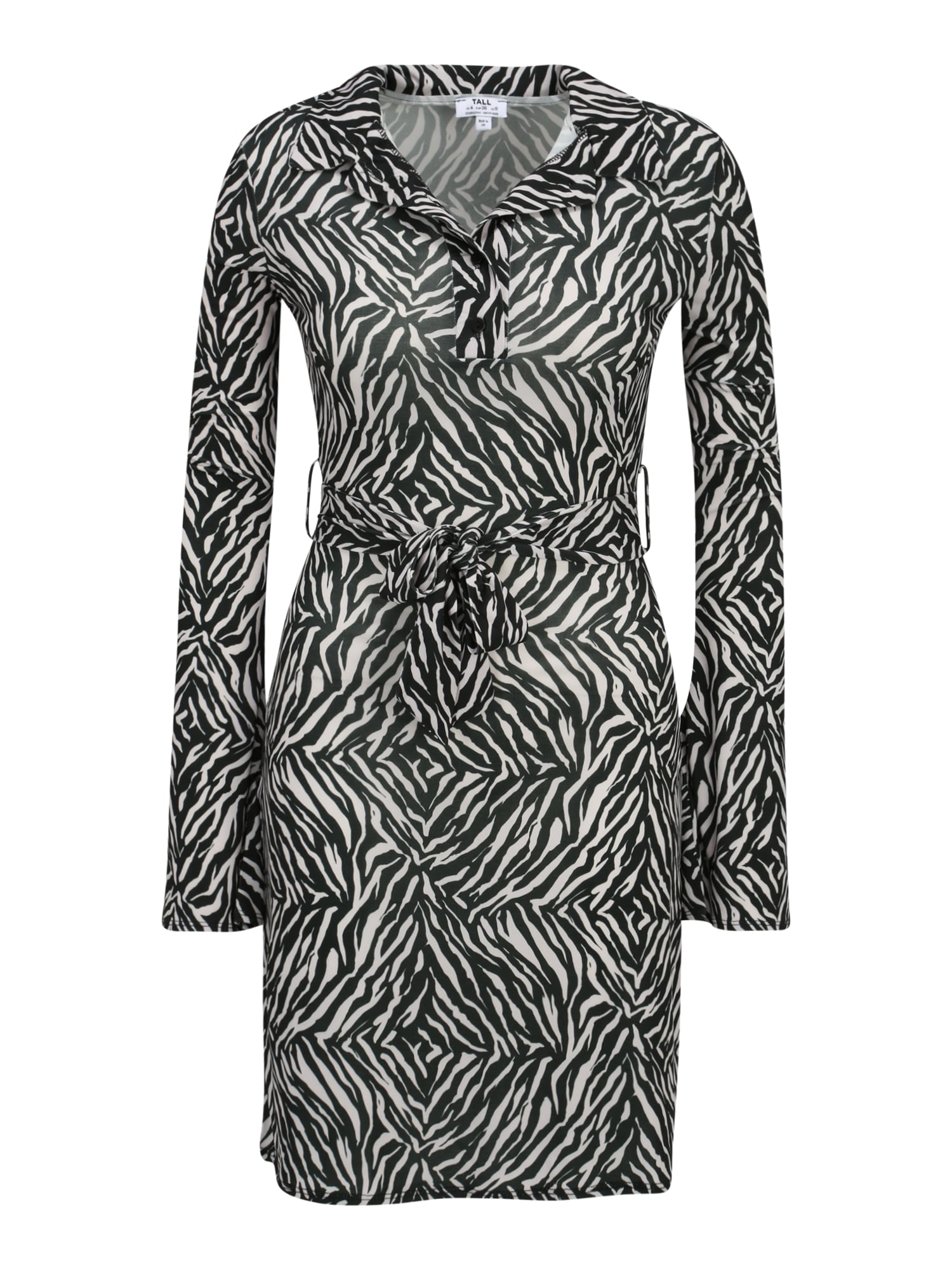 Dorothy Perkins Tall Dolga srajca  črna / bela