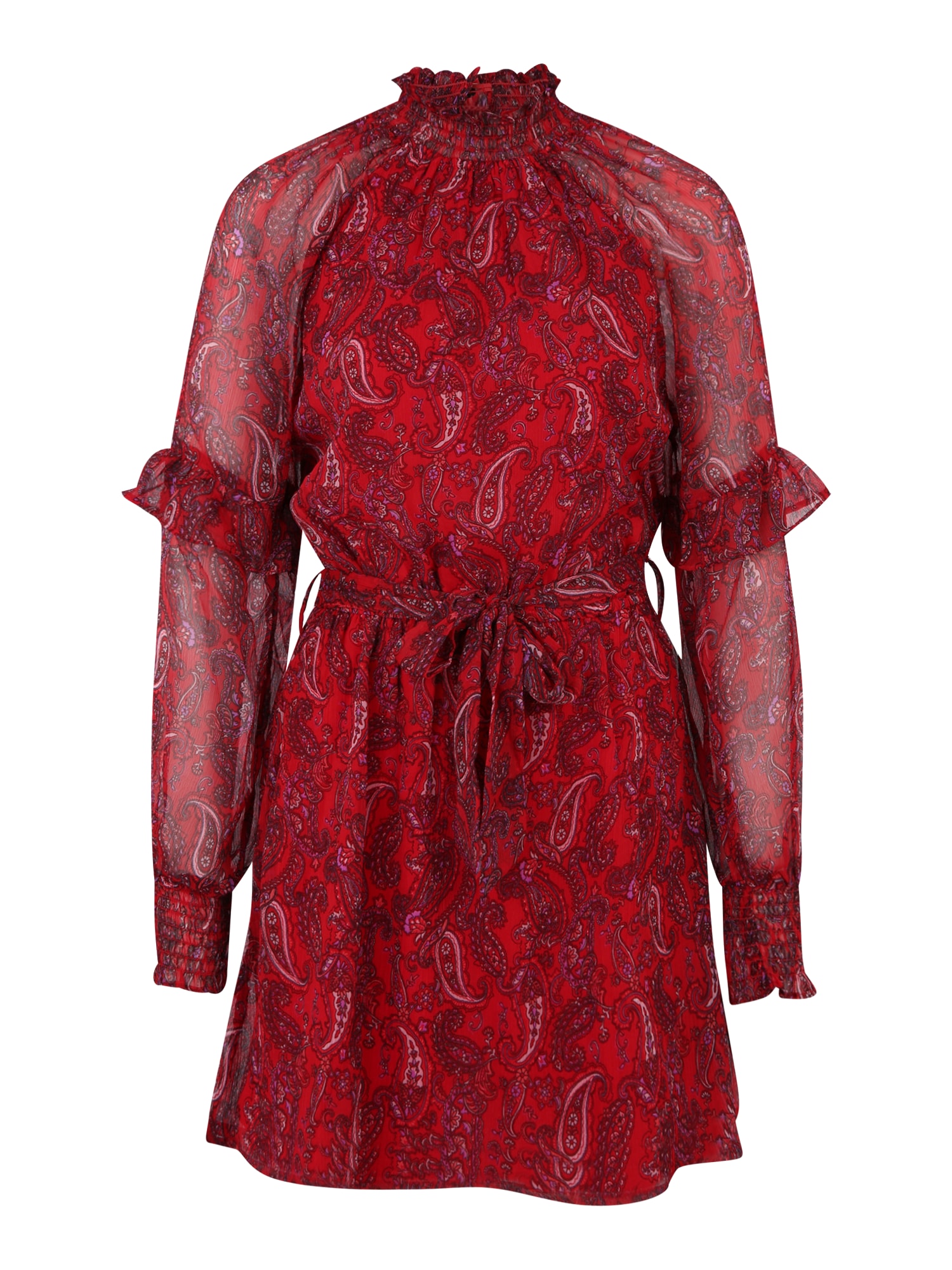 Dorothy Perkins Tall Obleka  bež / svetlo lila / rdeča