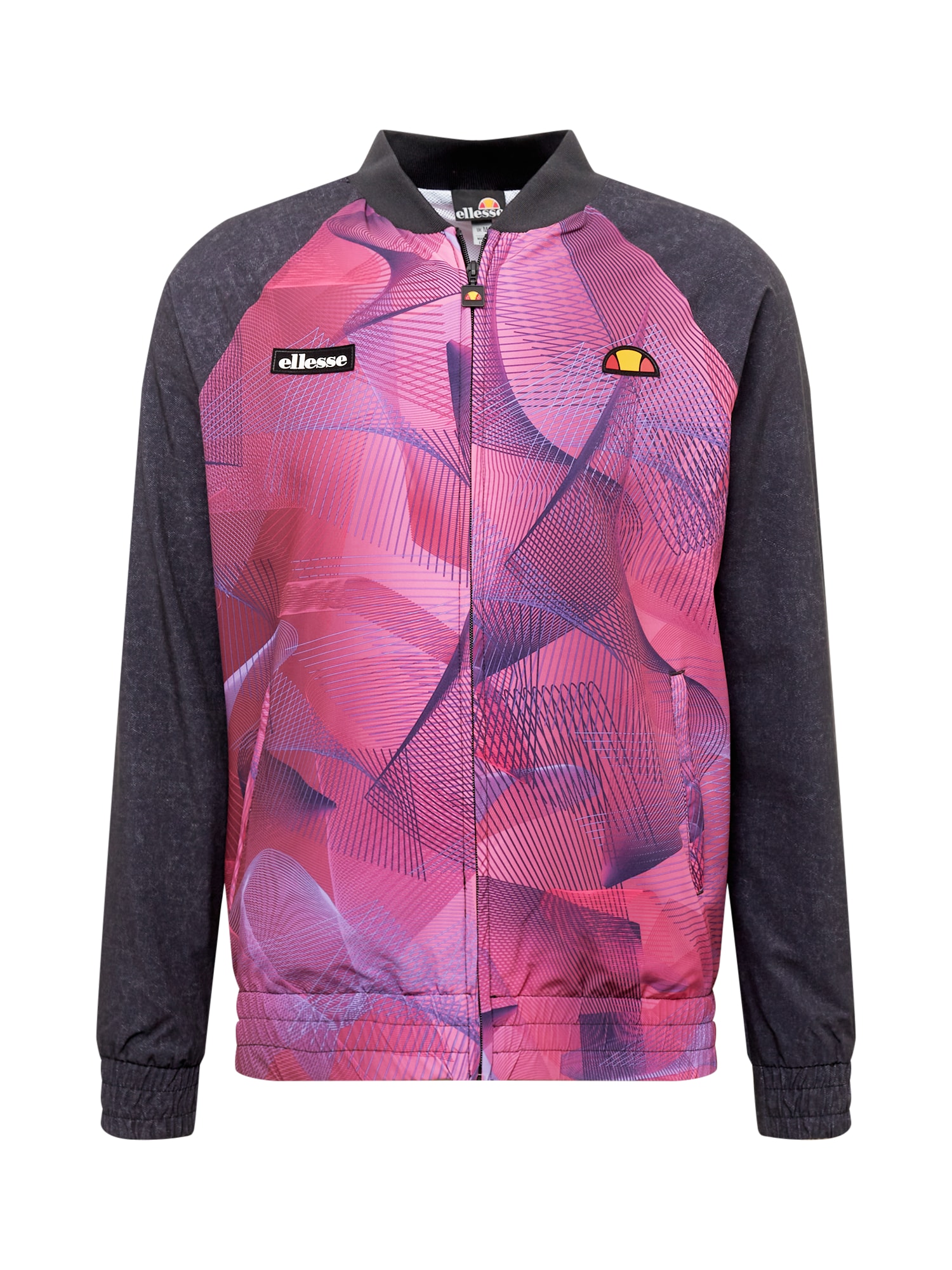 ELLESSE Jakna za trening  antracit / orhideja / svetlo lila / temno liila