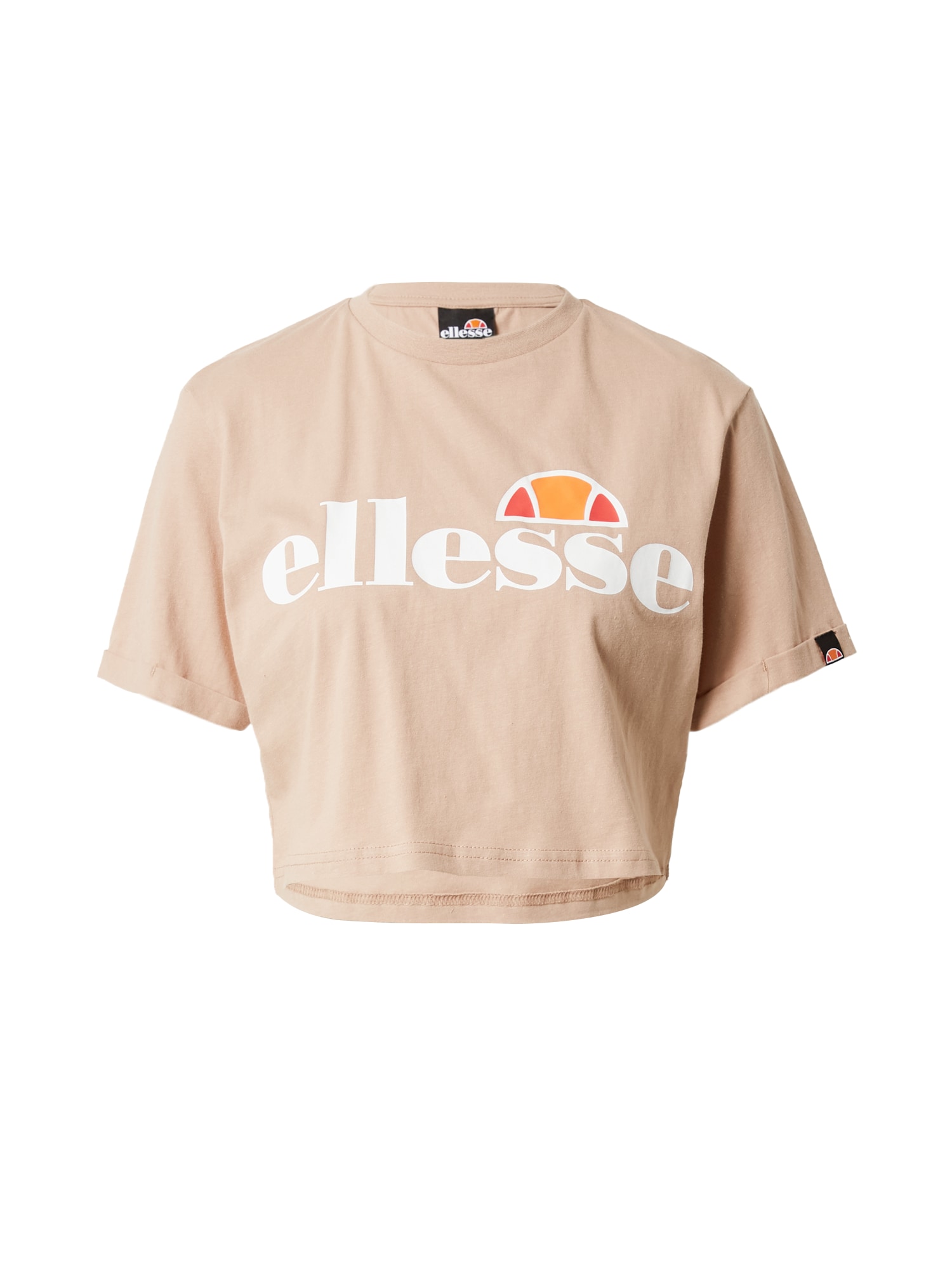 ELLESSE Majica 'Alberta'  svetlo rjava / oranžna / rdeča / bela