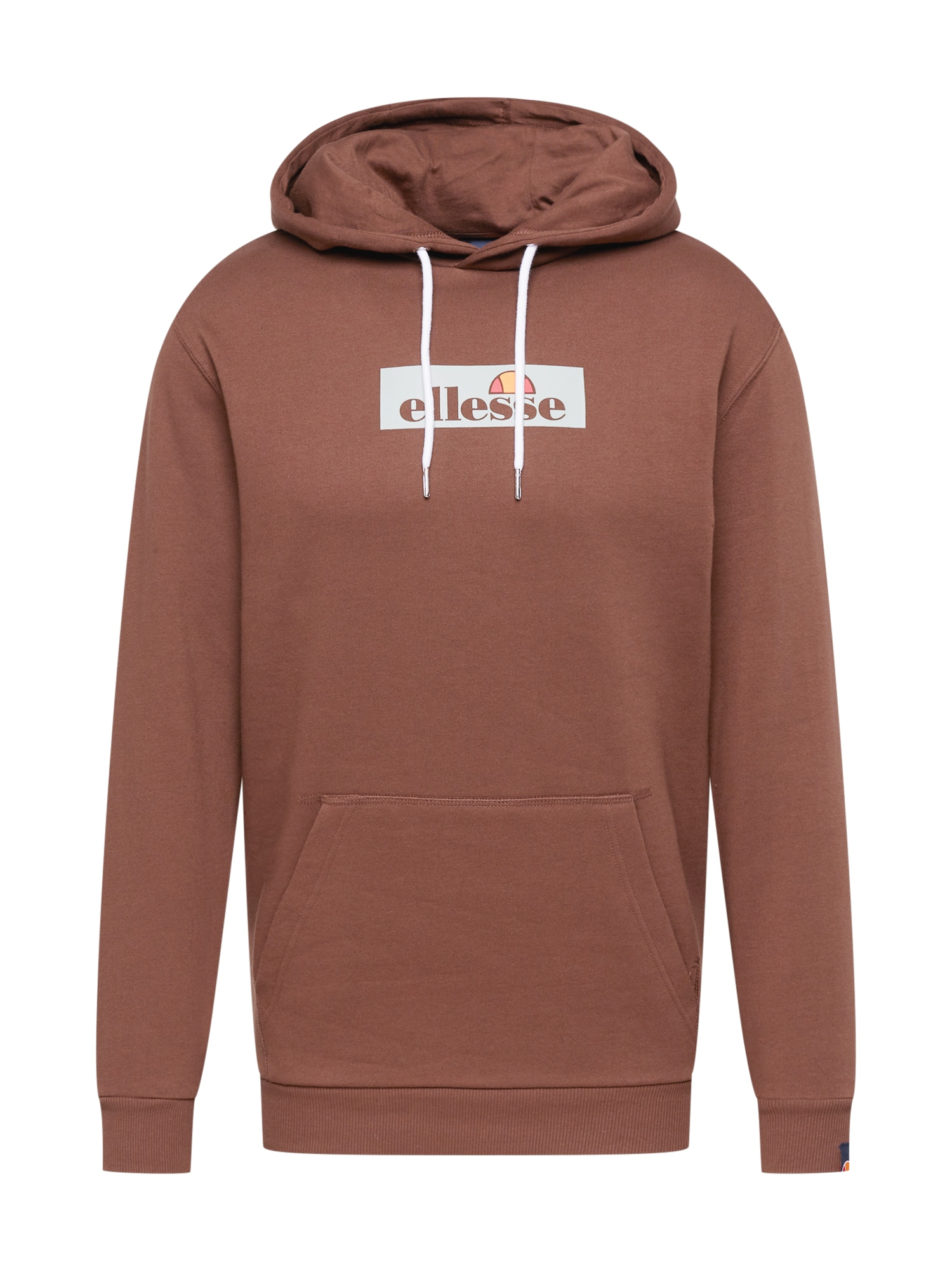 ELLESSE Majica 'Crestida'  rjava / meta / oranžna / rdeča