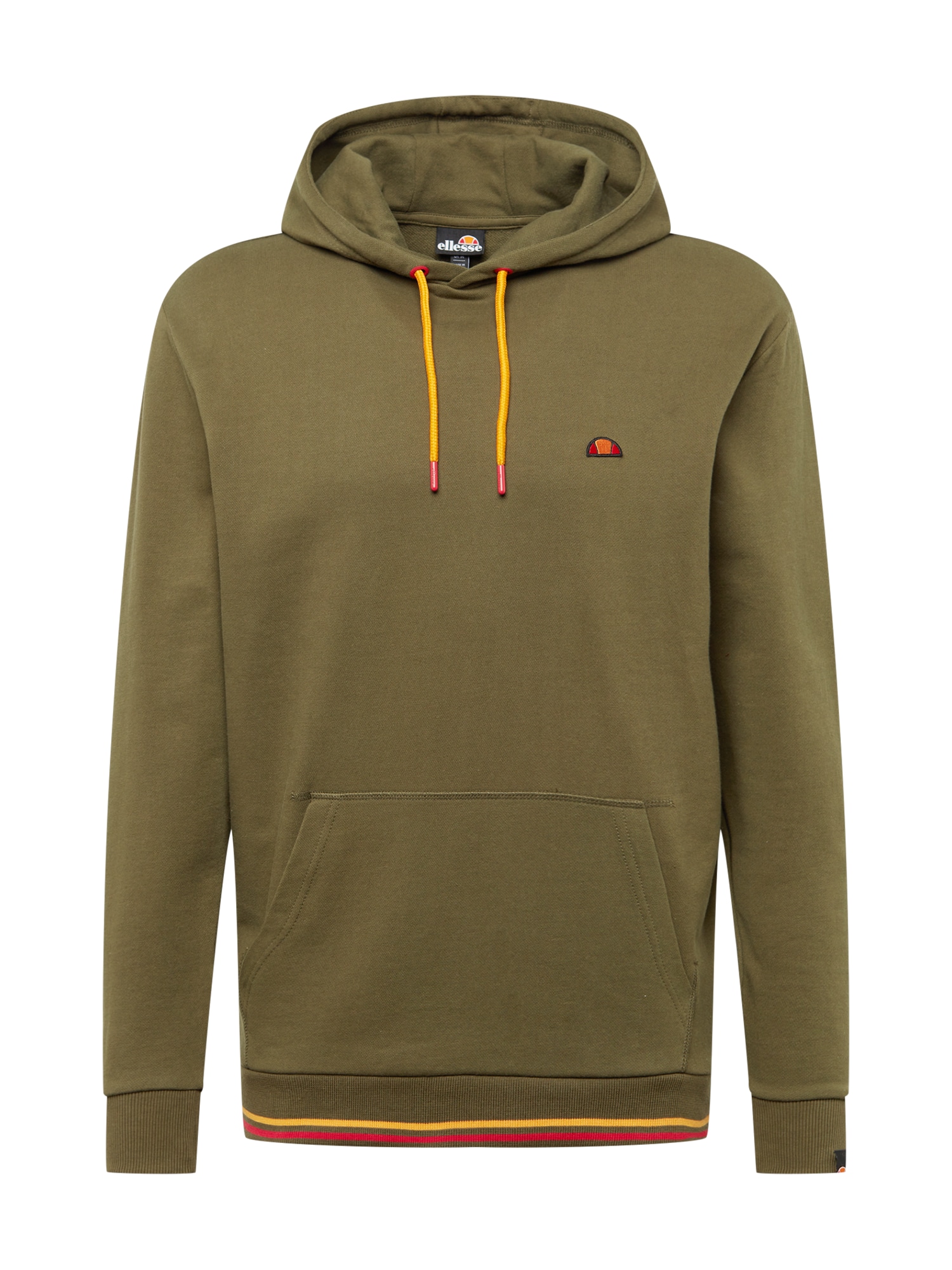 ELLESSE Majica 'Koda'  oliva / oranžna / rdeča