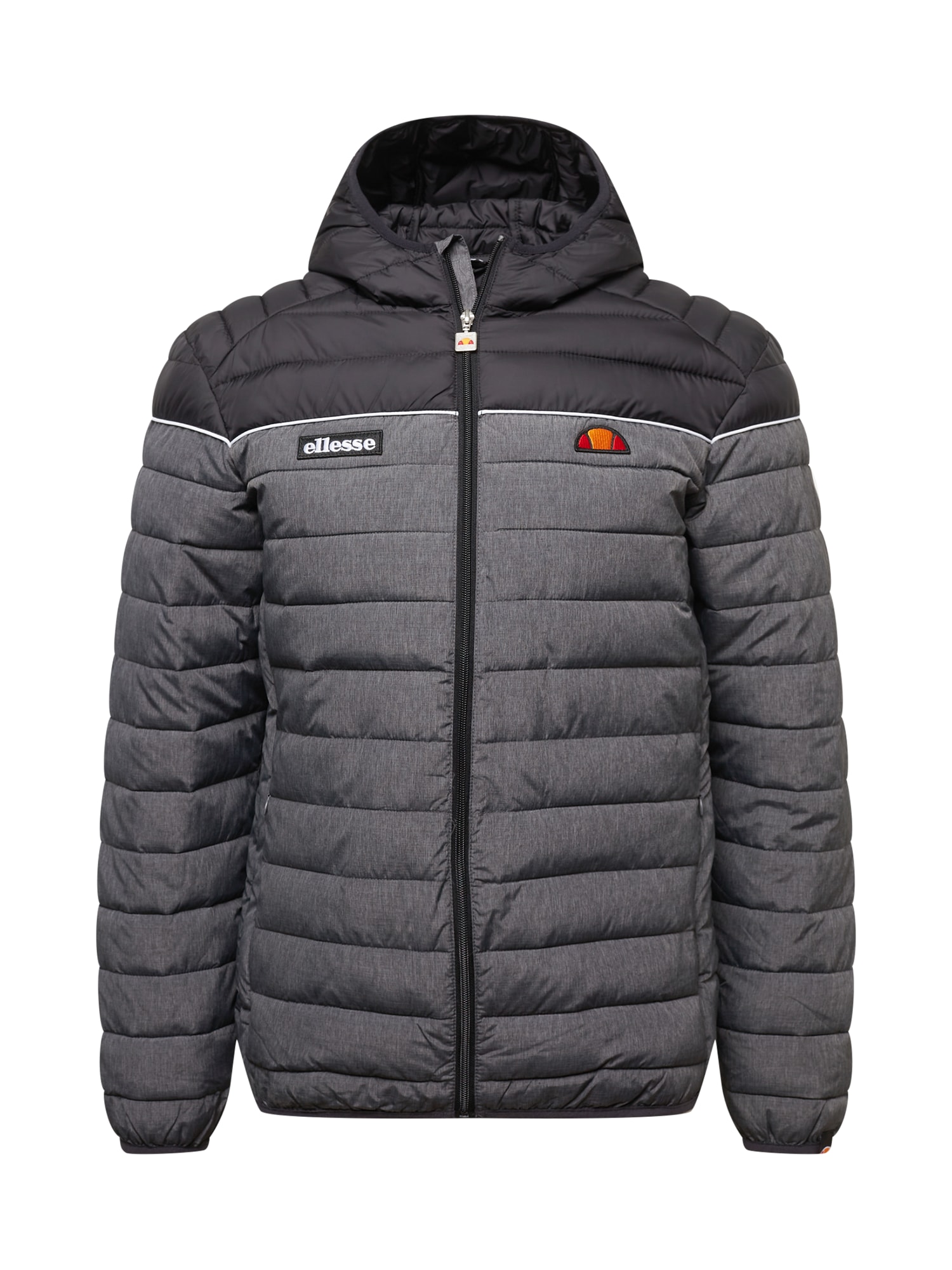 ELLESSE Prehodna jakna 'Lombardy'  temno siva / črna
