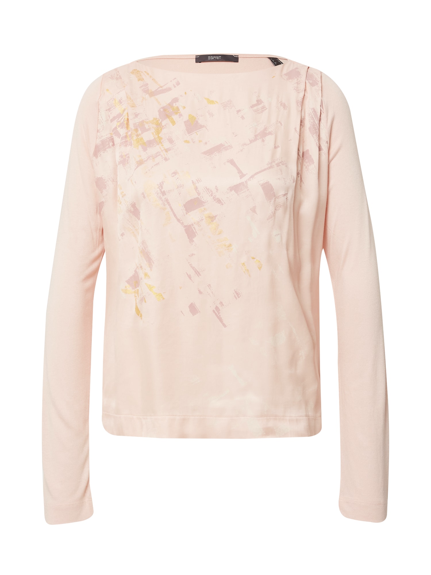 Esprit Collection Majica  zlata / svetlo lila / pastelno roza
