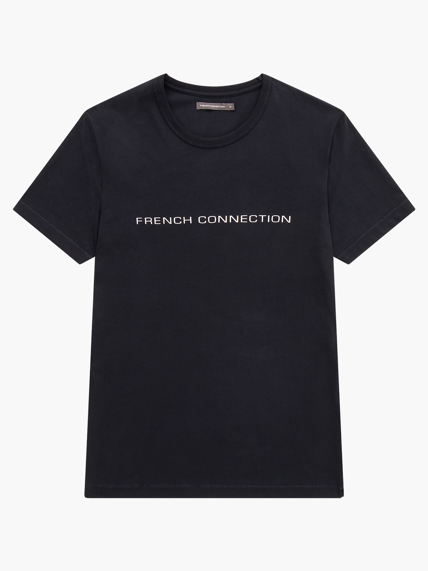 FRENCH CONNECTION Majica  črna / bela