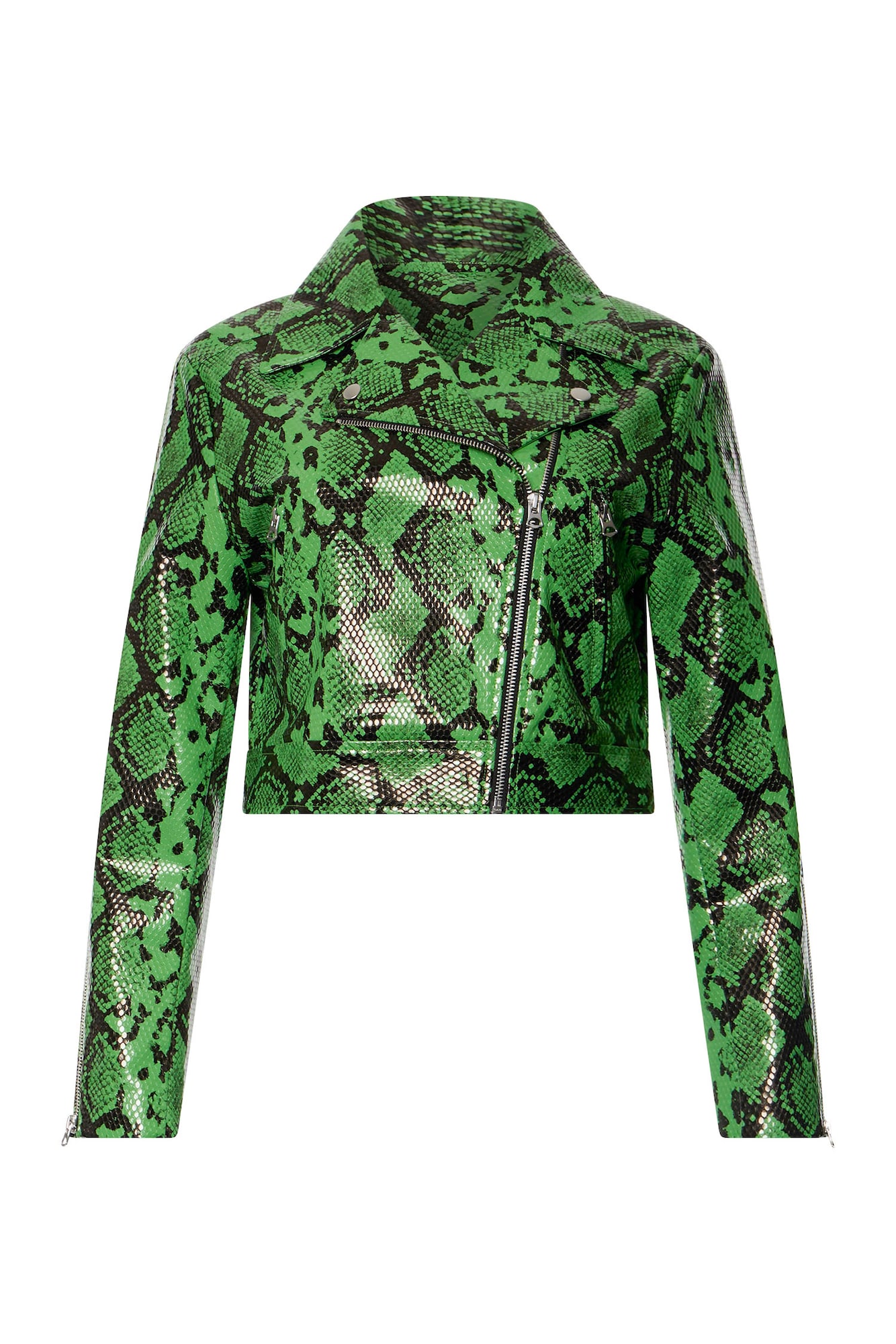 FRENCH CONNECTION Prehodna jakna 'Elisa'  zelena / črna