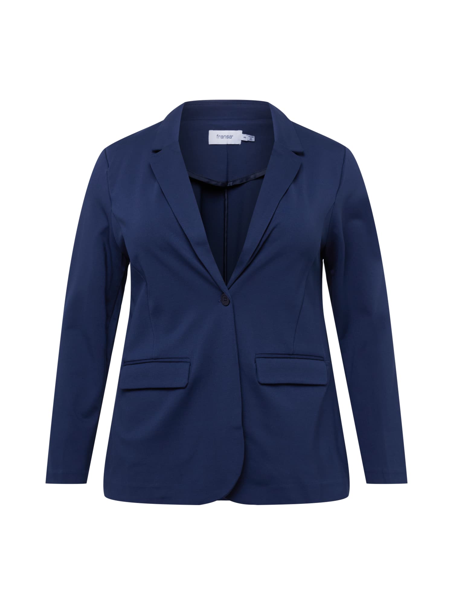 Fransa Curve Blazer  mornarska