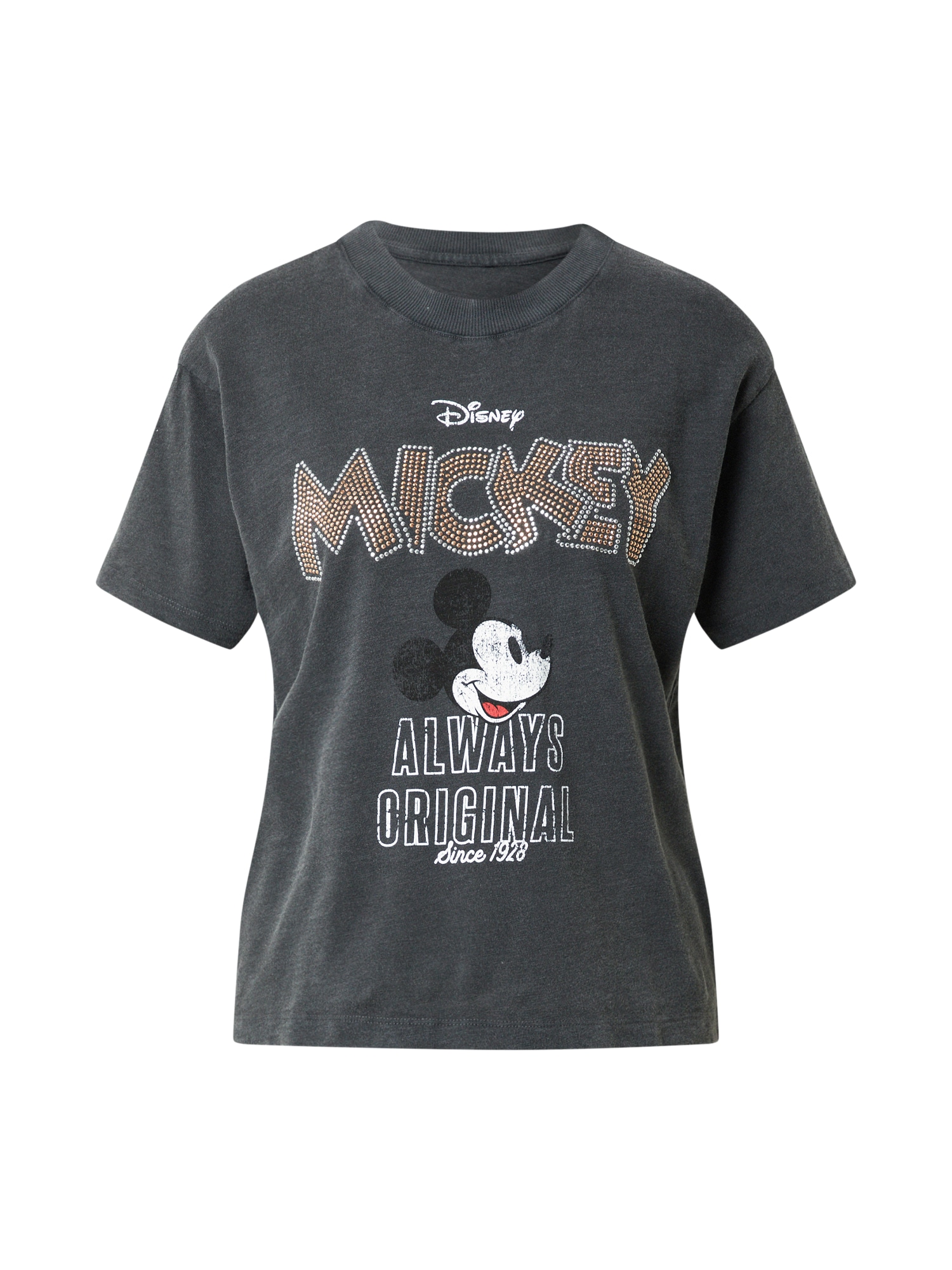 Frogbox Majica 'Mickey'  temno siva / mešane barve