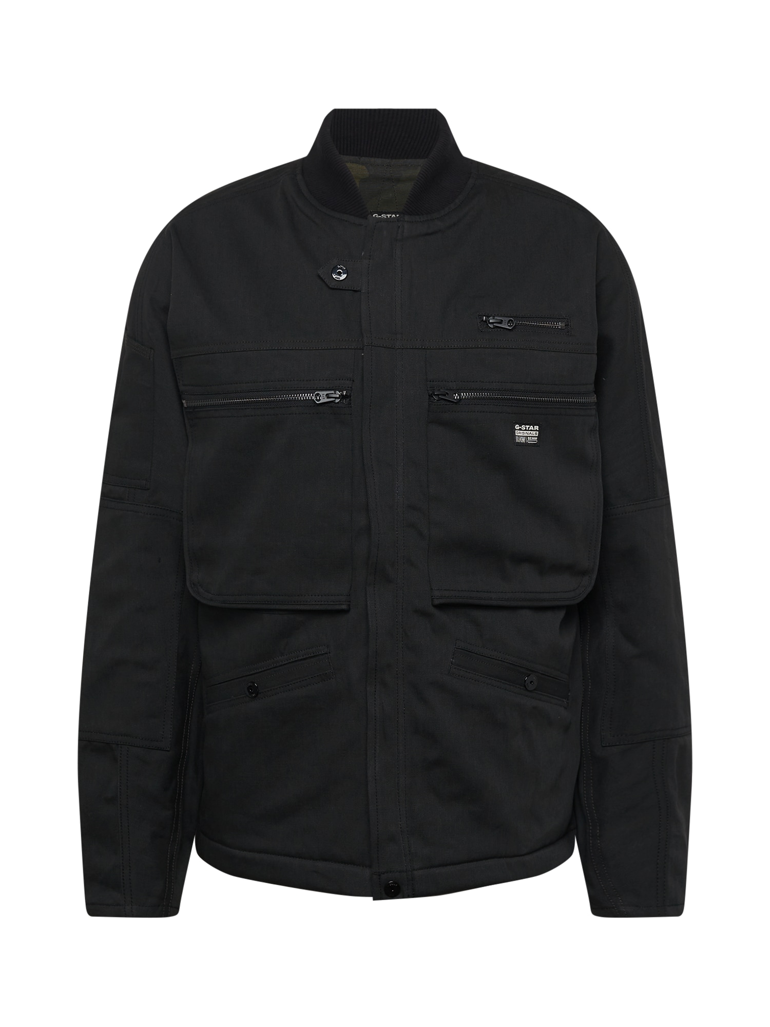 G-Star RAW Prehodna jakna 'Hoshi'  bež / nočno modra / zelena