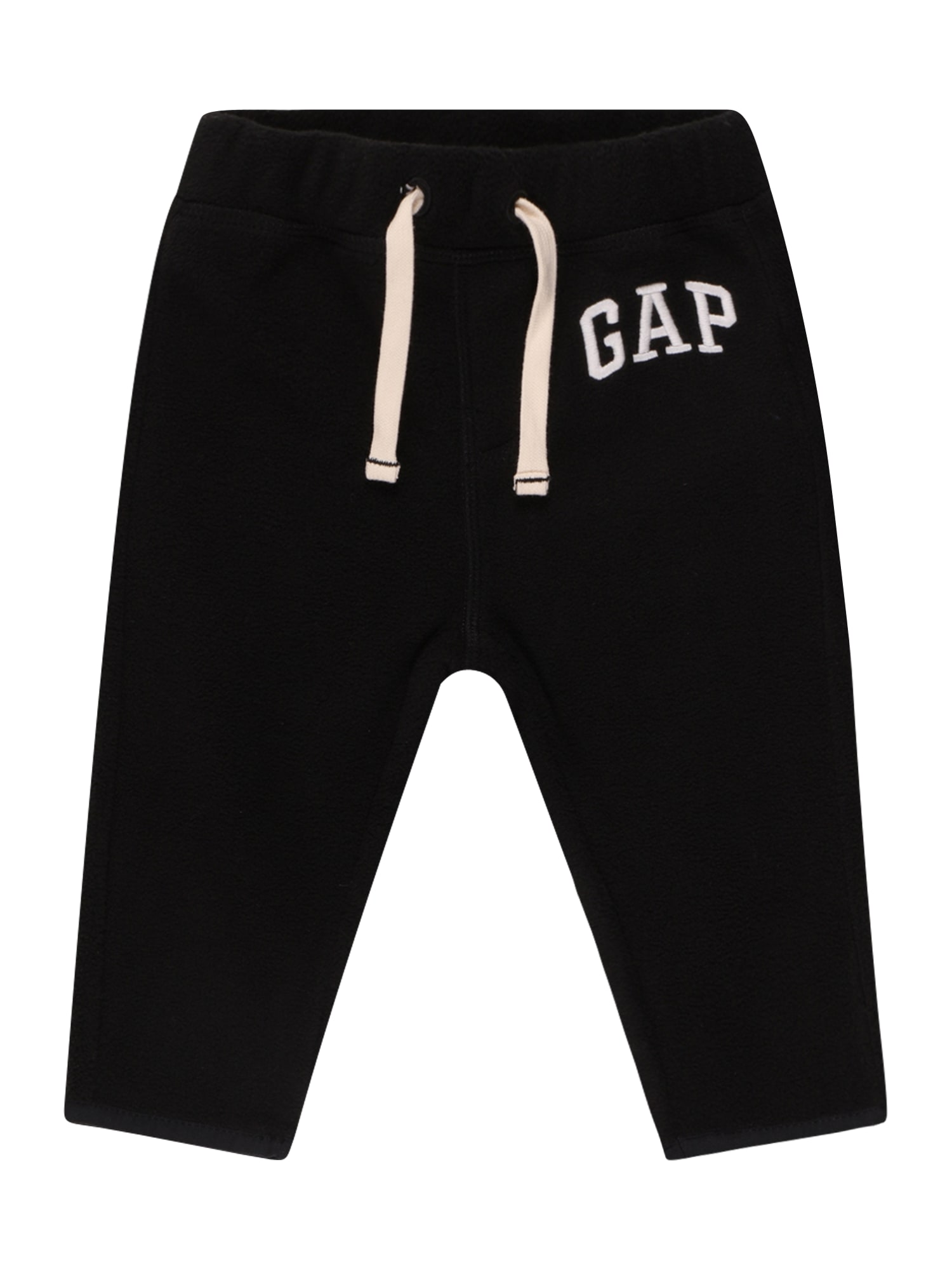 GAP Hlače  črna / bela