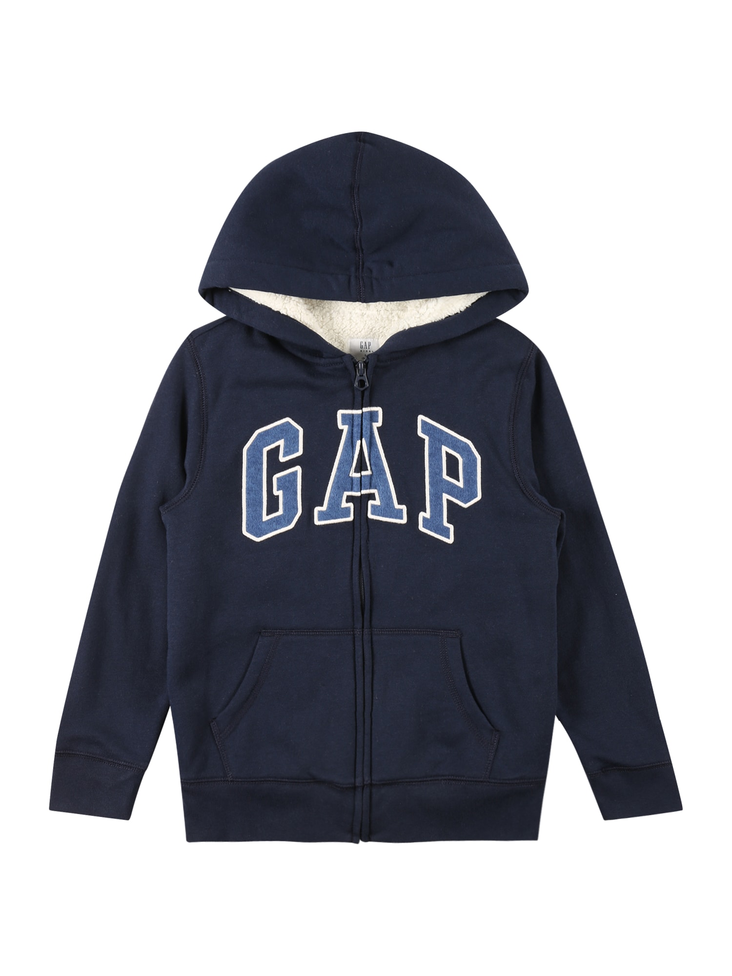GAP Jopa na zadrgo  dimno modra / temno modra / bela