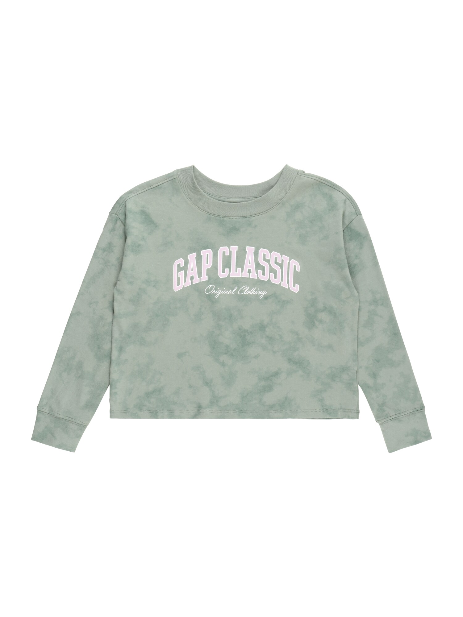 GAP Majica  zelena / pastelno zelena / roza