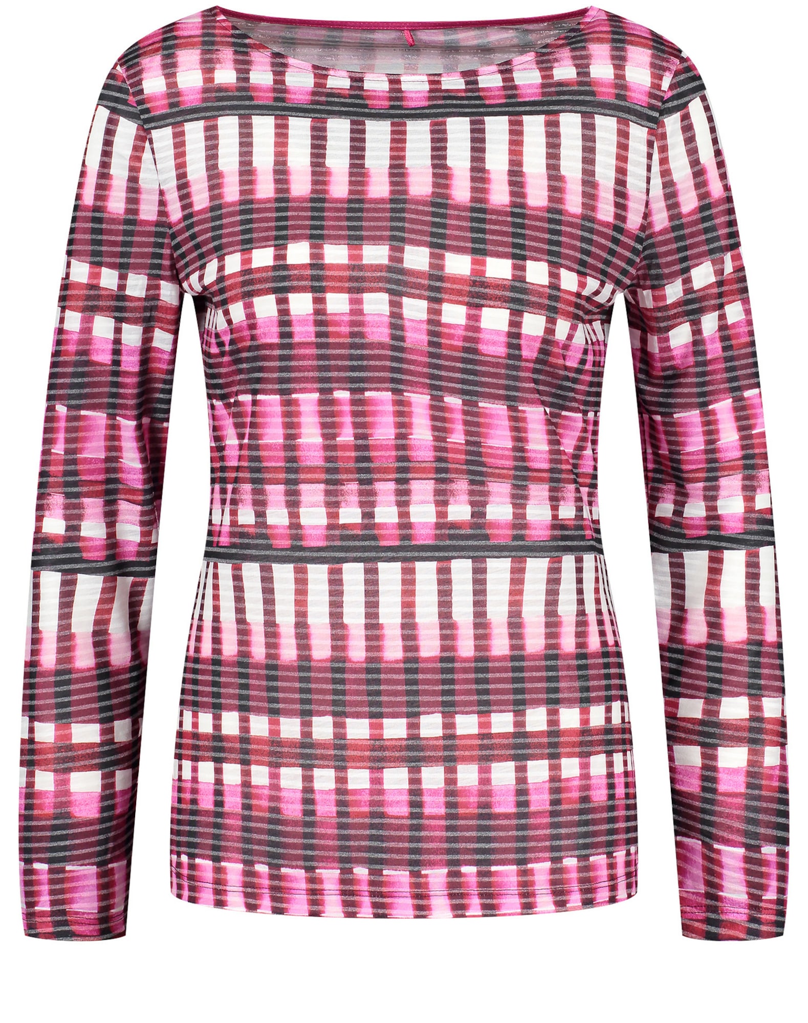GERRY WEBER Majica  lila / roza / bela