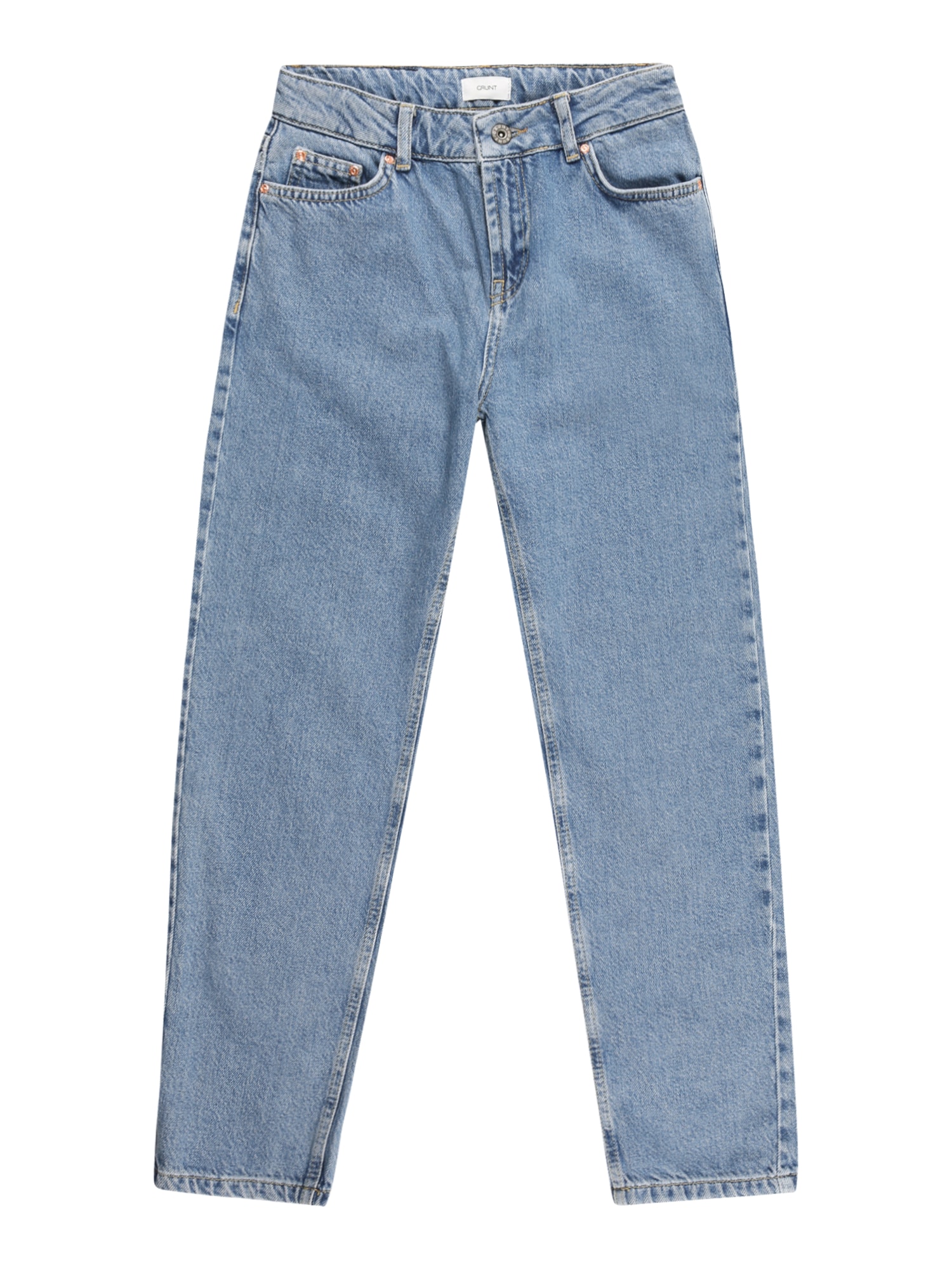 GRUNT Kavbojke  moder denim