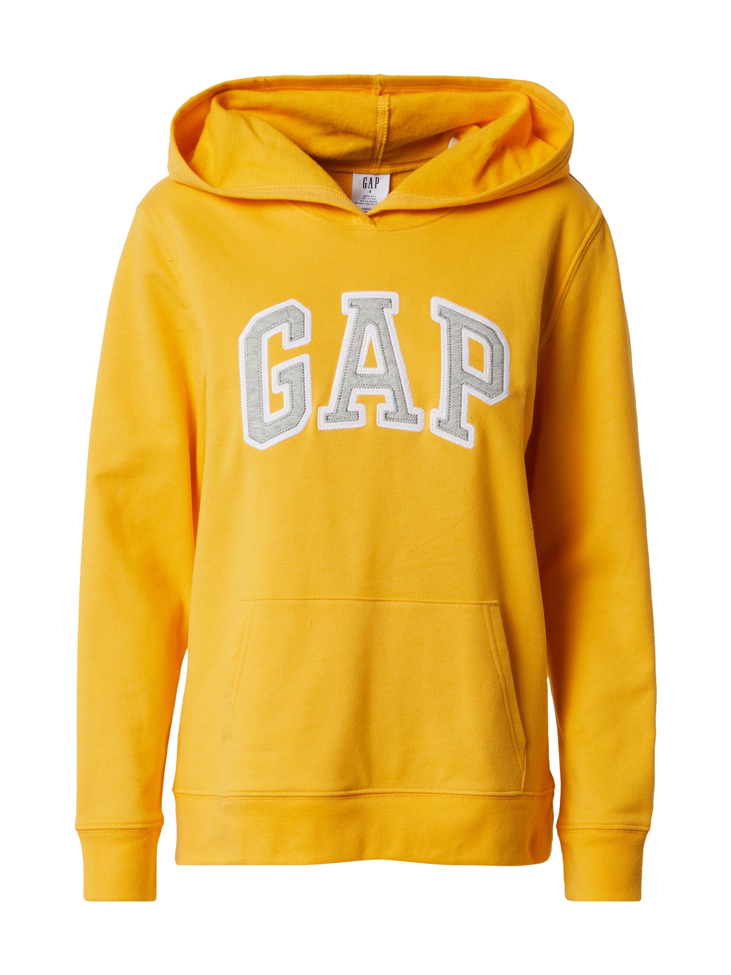 Gap Tall Majica  pastelno modra / zlato-rumena / bela