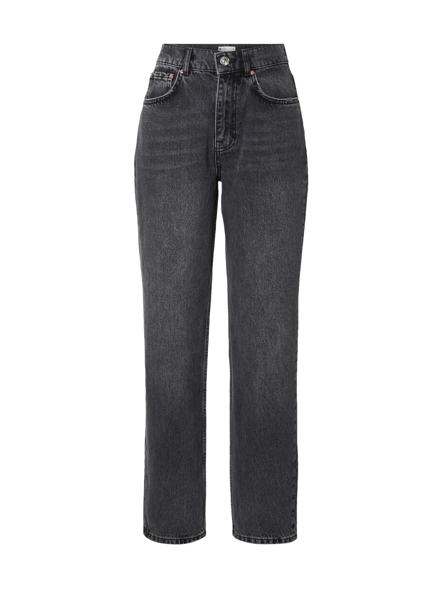 Gina Tricot Kavbojke  črn denim