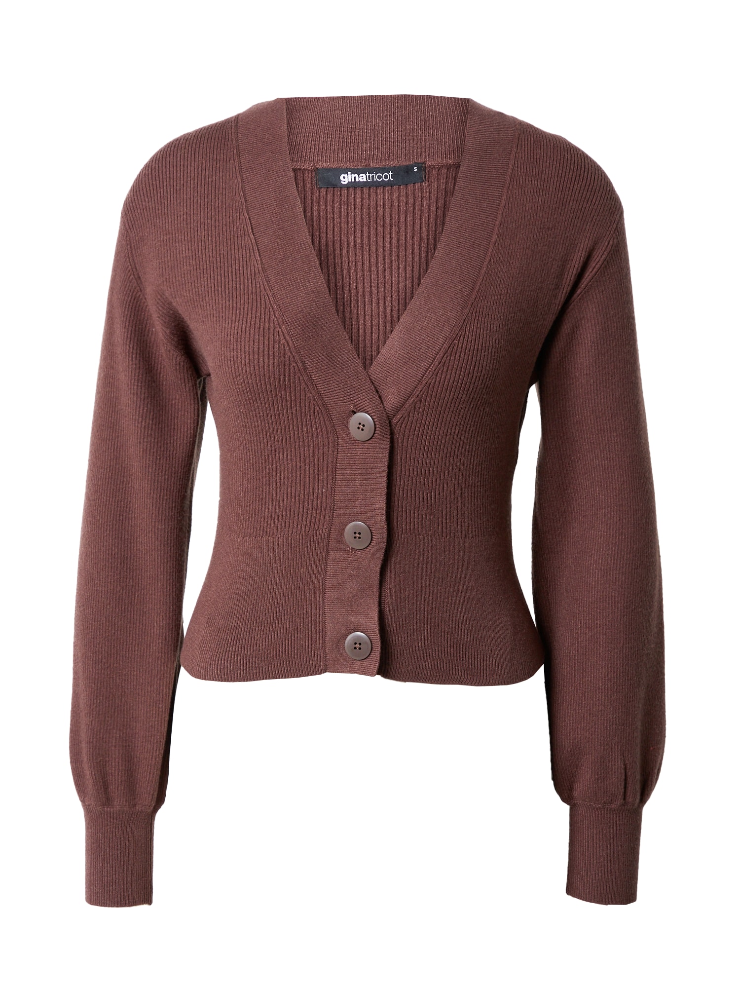 Gina Tricot Pletena jopa 'Rosa'  čokolada