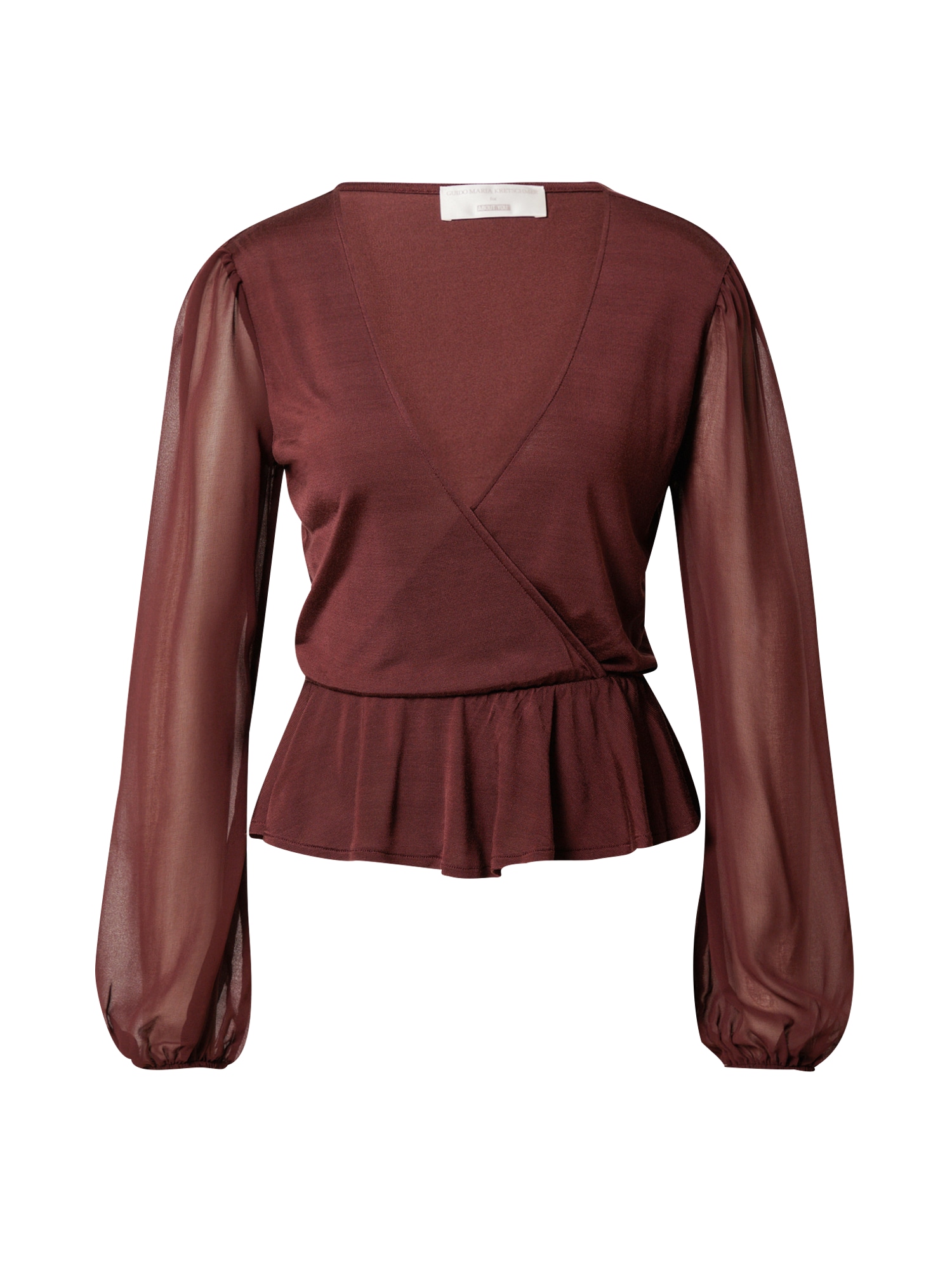 Guido Maria Kretschmer Collection Bluza 'Maggie'  rjava