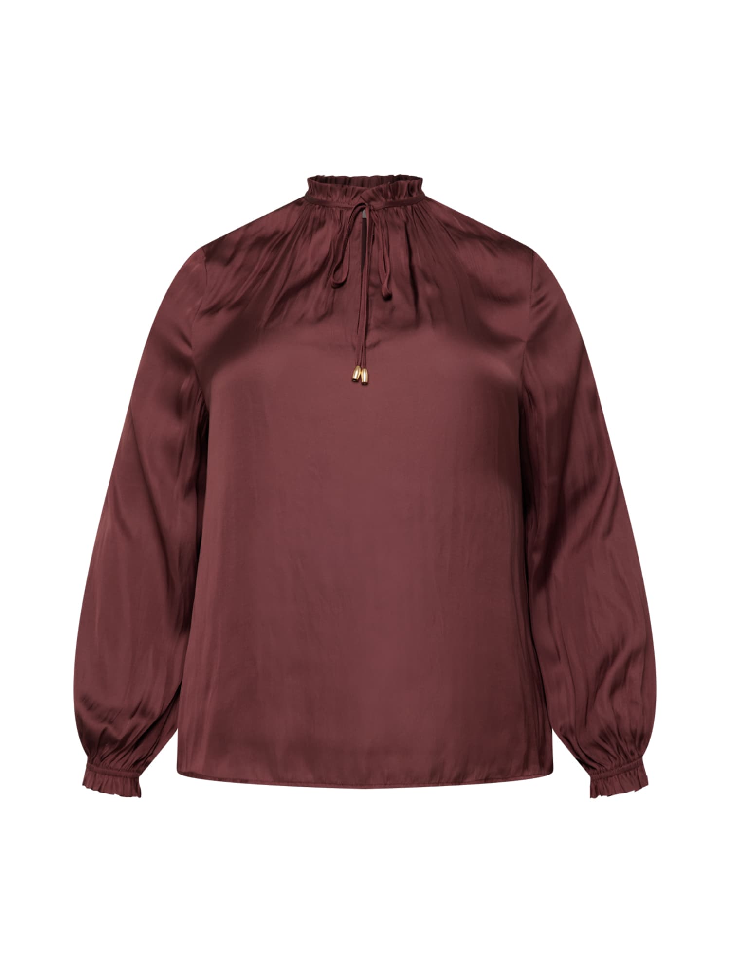 Guido Maria Kretschmer Curvy Collection Bluza 'Lilou'  rjava